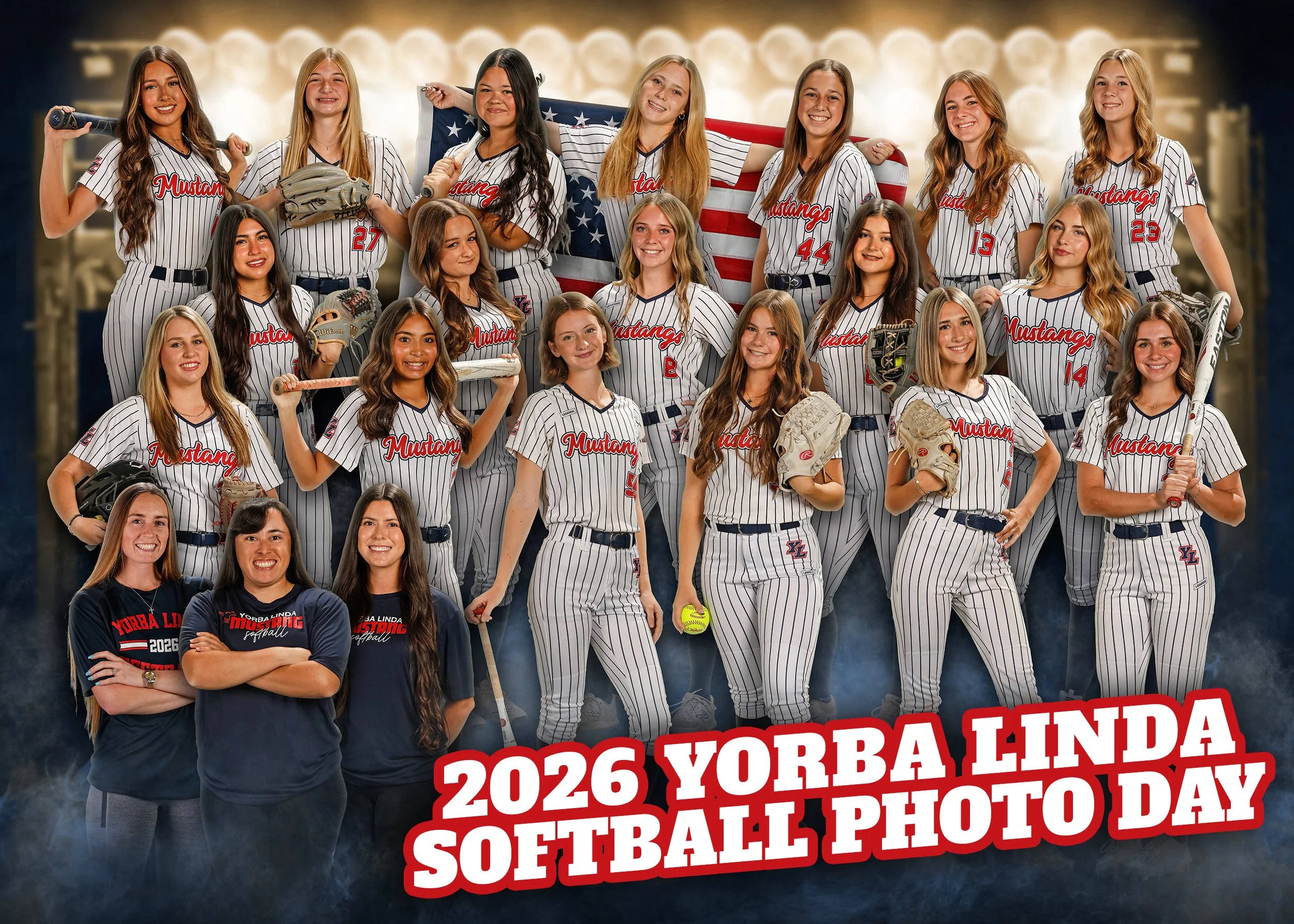 2026 Yorba Linda Softball Photo Day