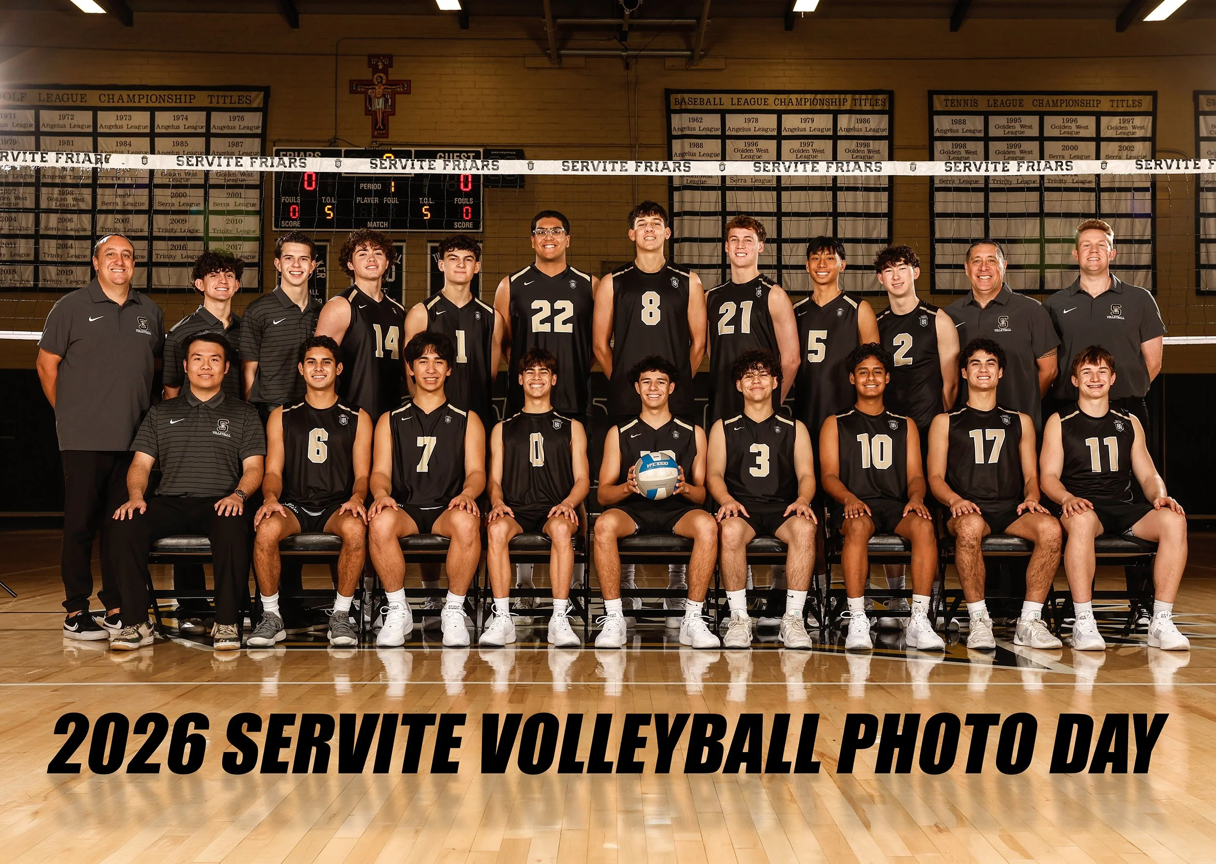 2026 Servite Volleyball Photo Day