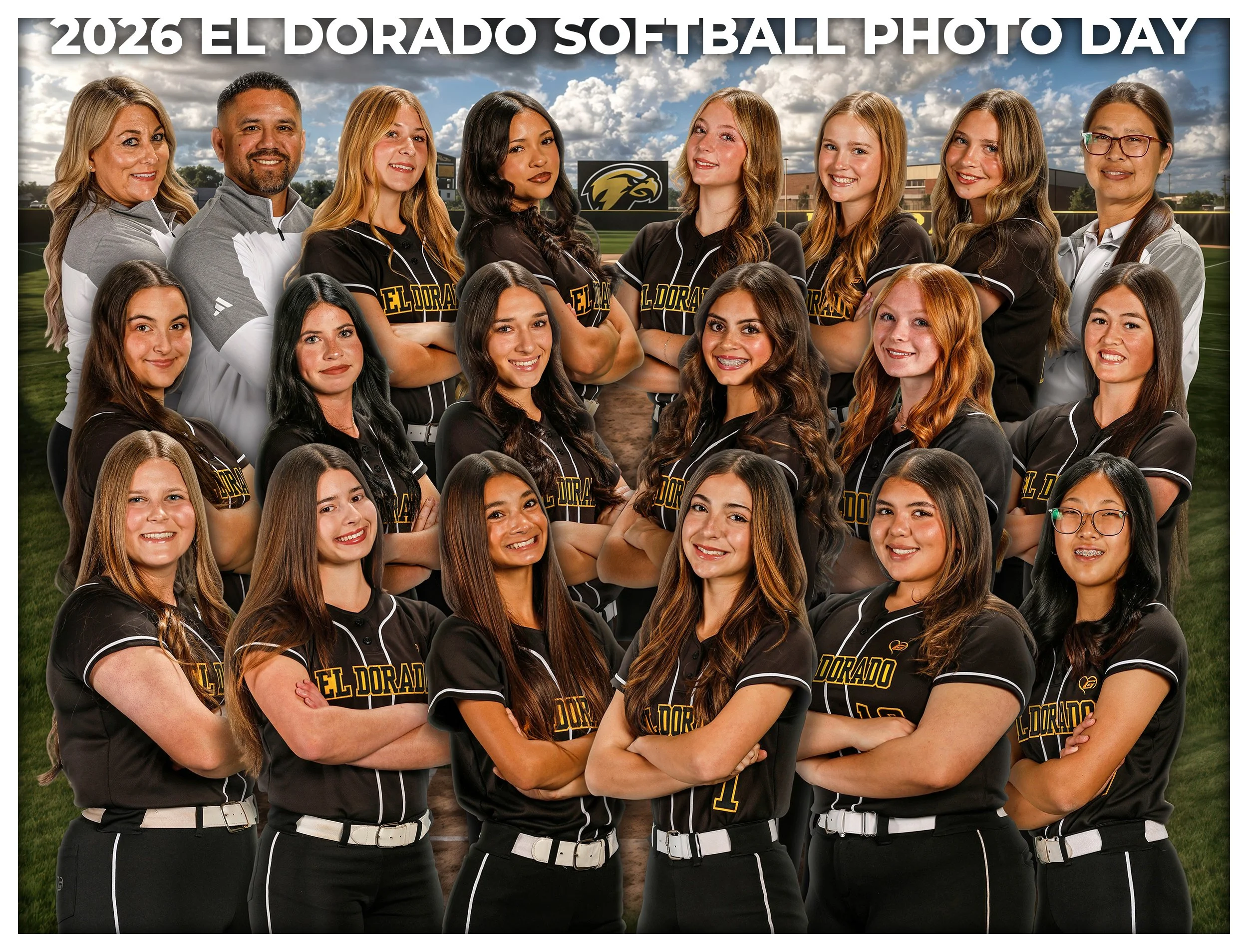 2026 El Dorado Softball Photo Day