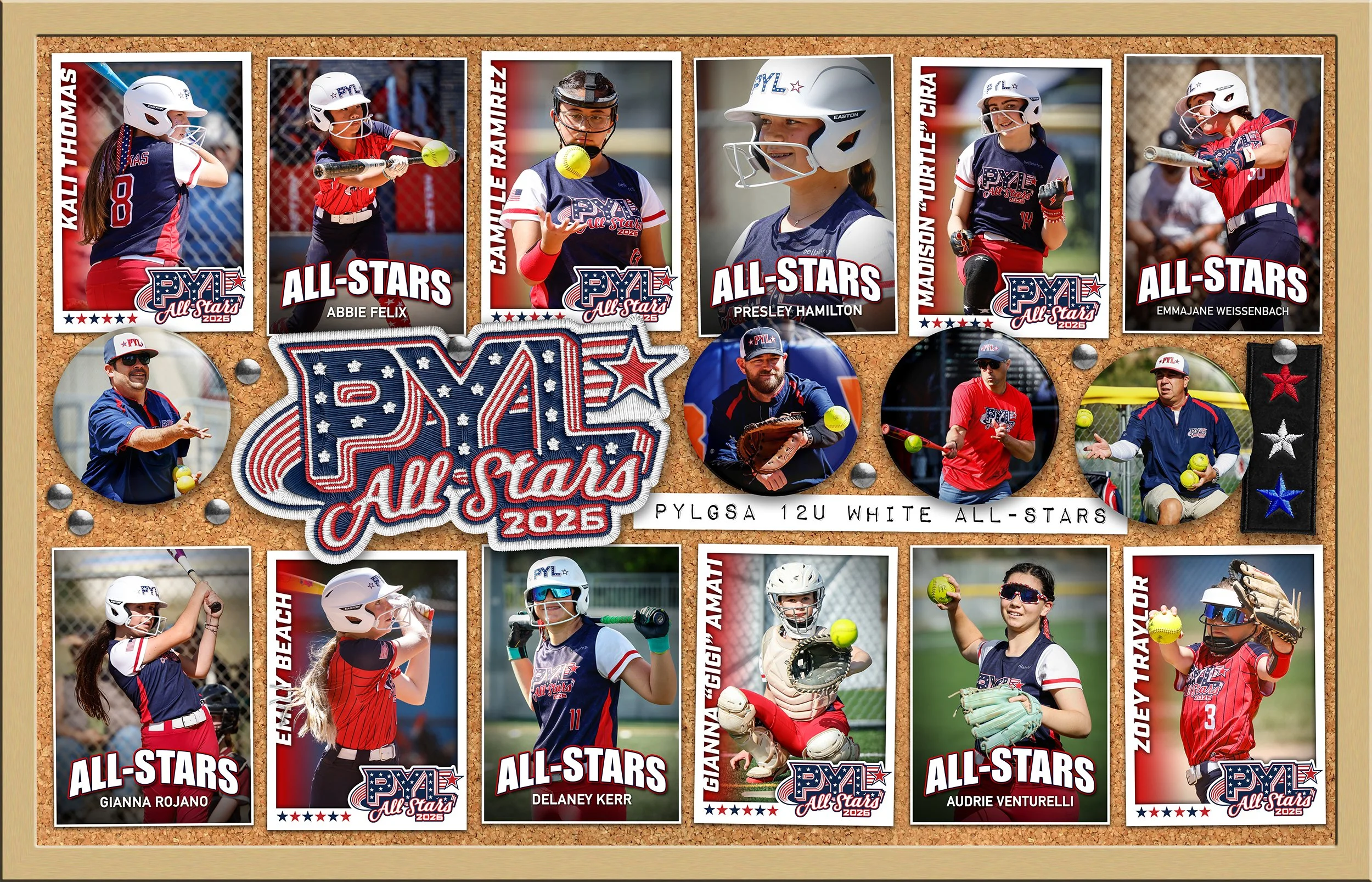 2026 PYLGSA 12 White All-Stars