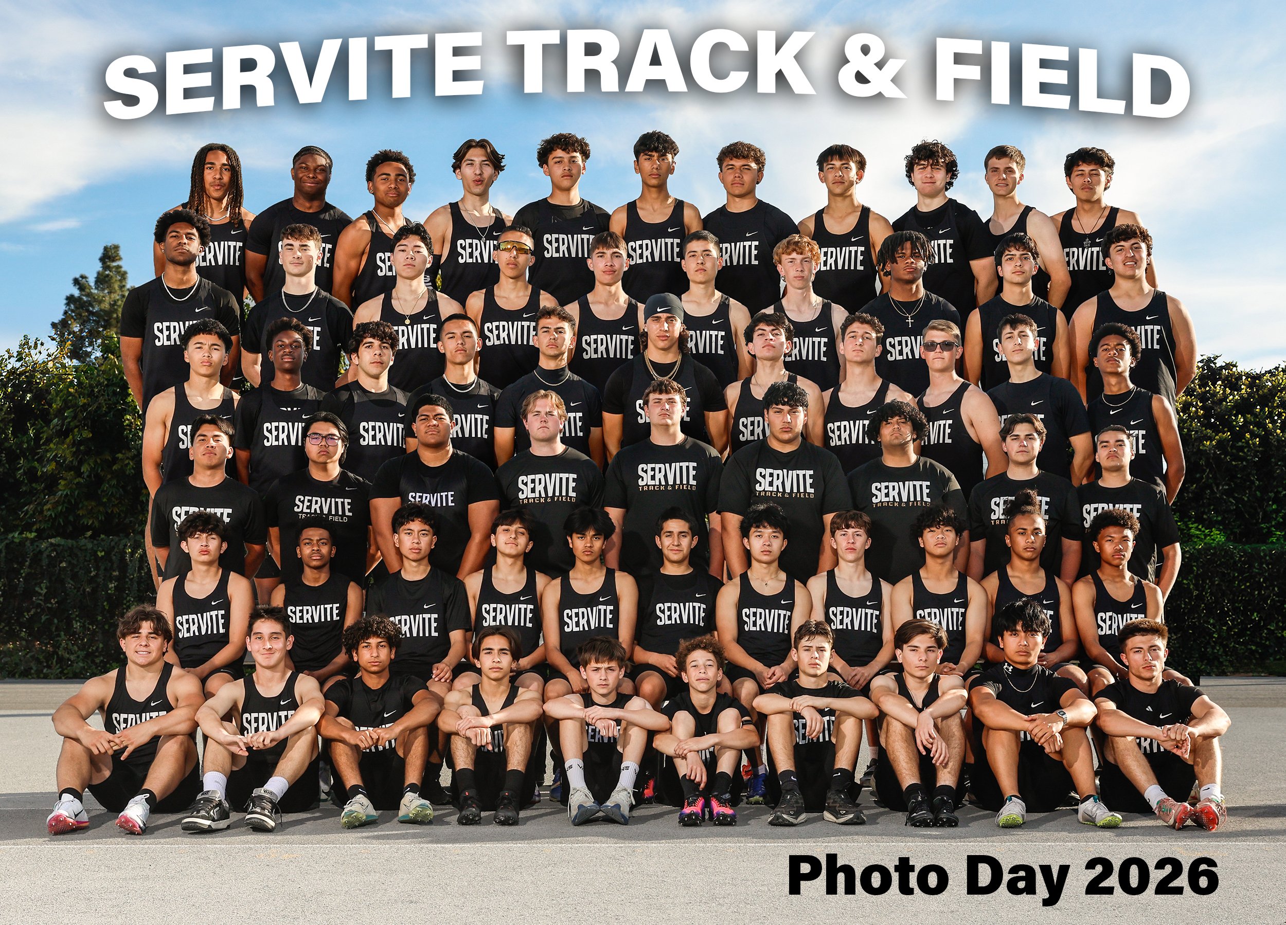 2026 Servite Track &amp; Field Photo Day