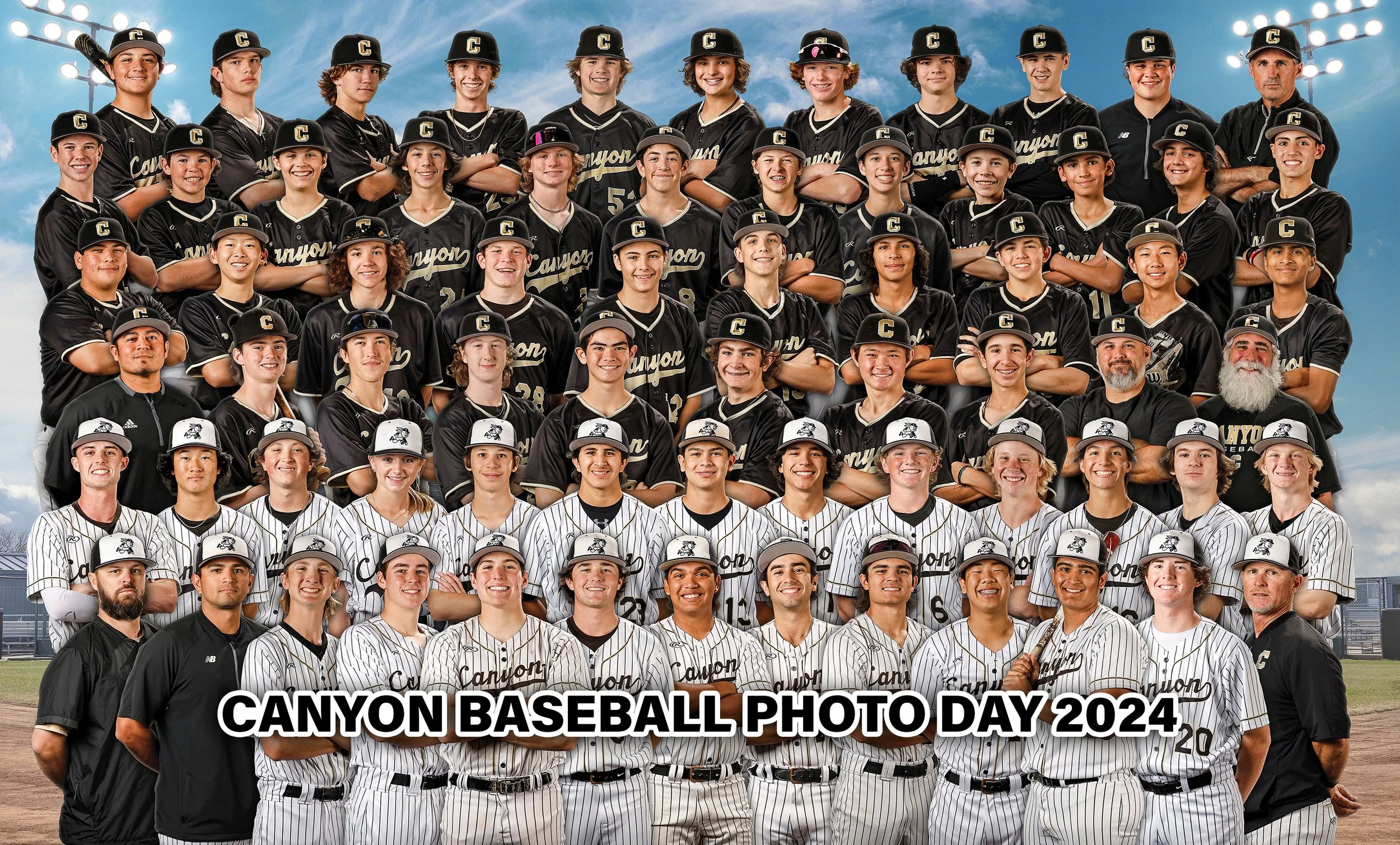 2024 Canyon Baseball Photo Day