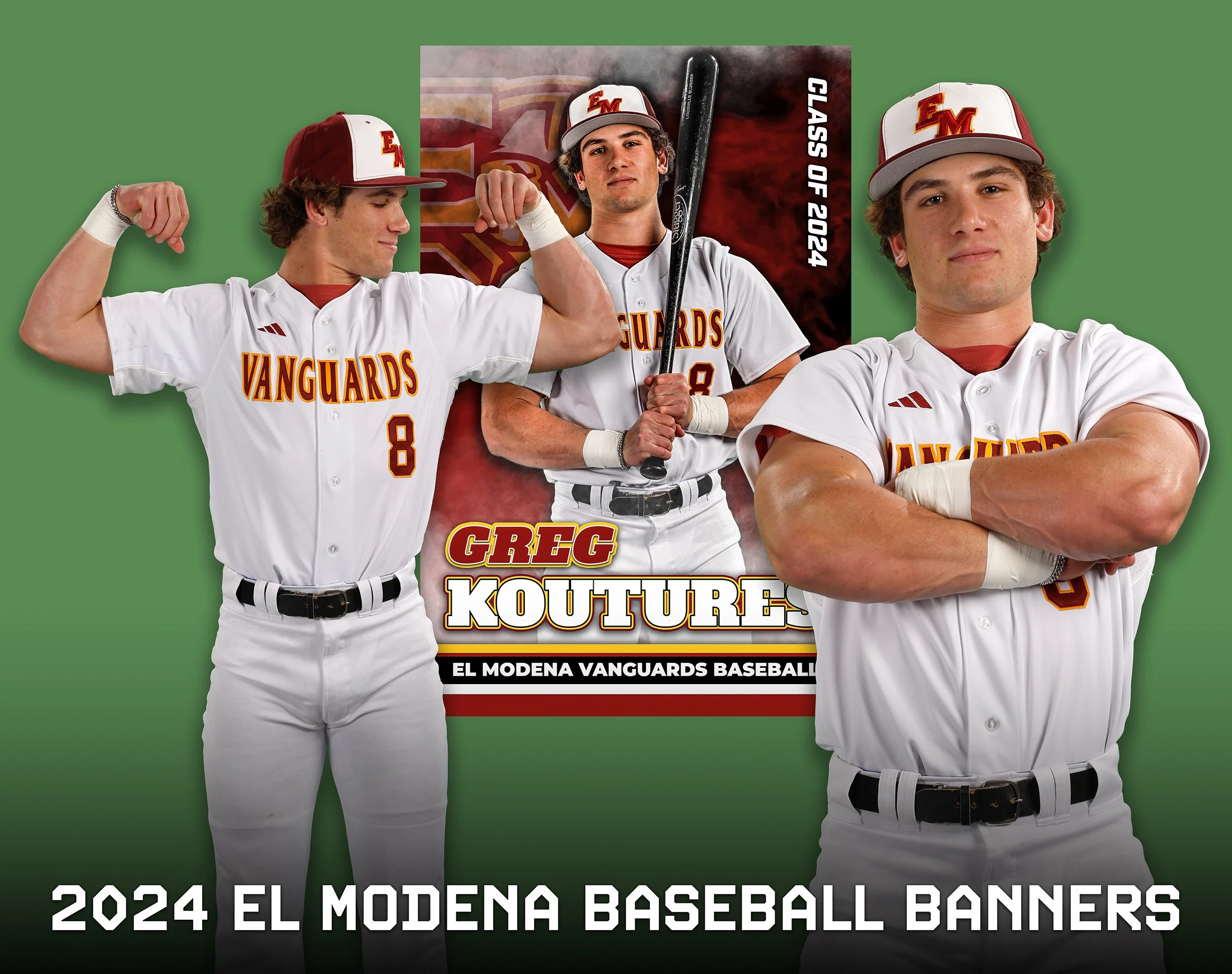 2024 El Modena Baseball Banners