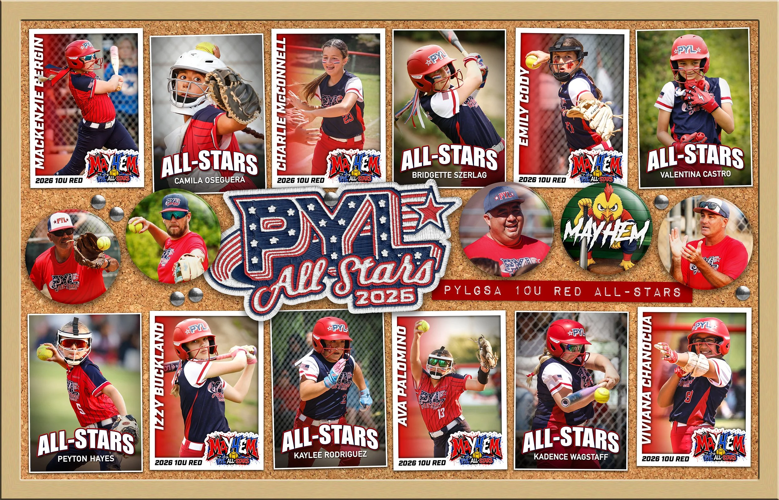 2026 PYLGSA 10U Red All-Stars