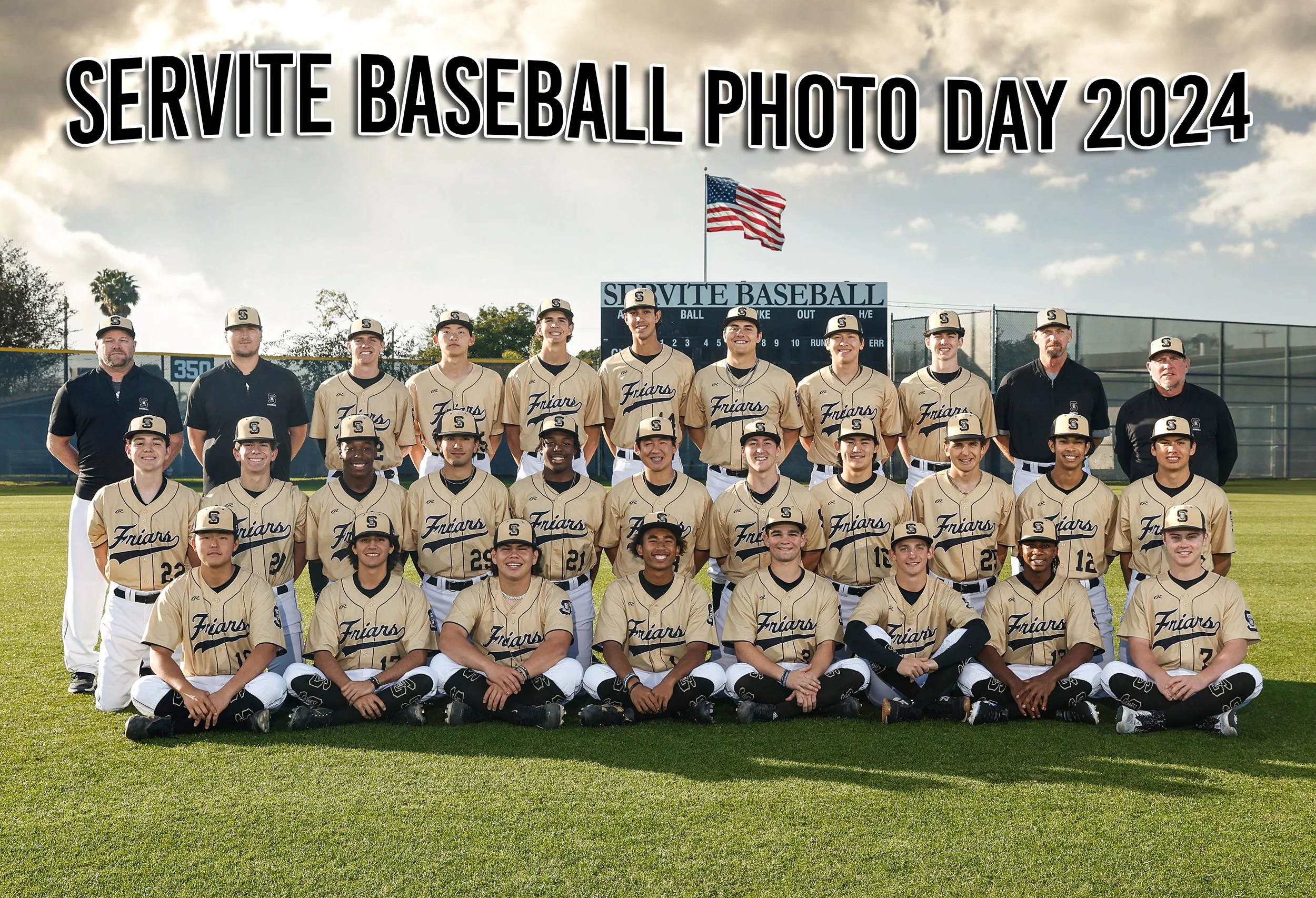 2024 Servite Baseball Photo Day