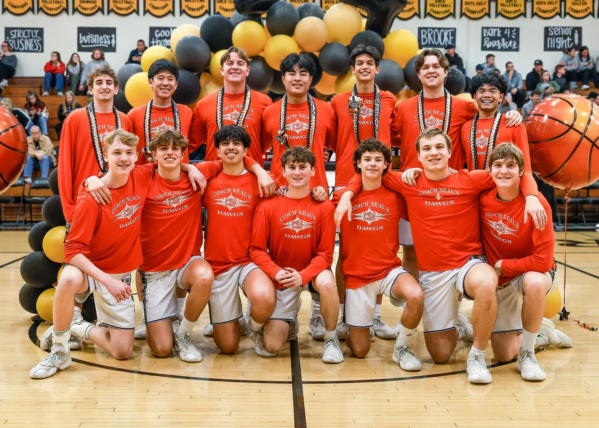  2024 EDHS Basketball Senior Night