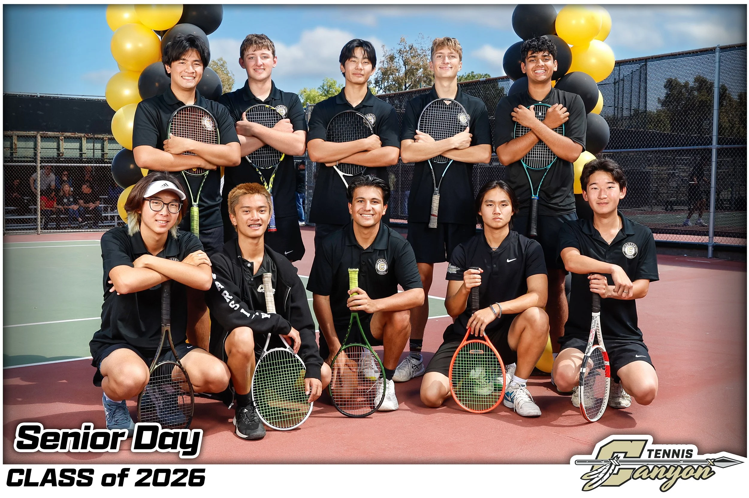  2026 Canyon Tennis Senior Day M