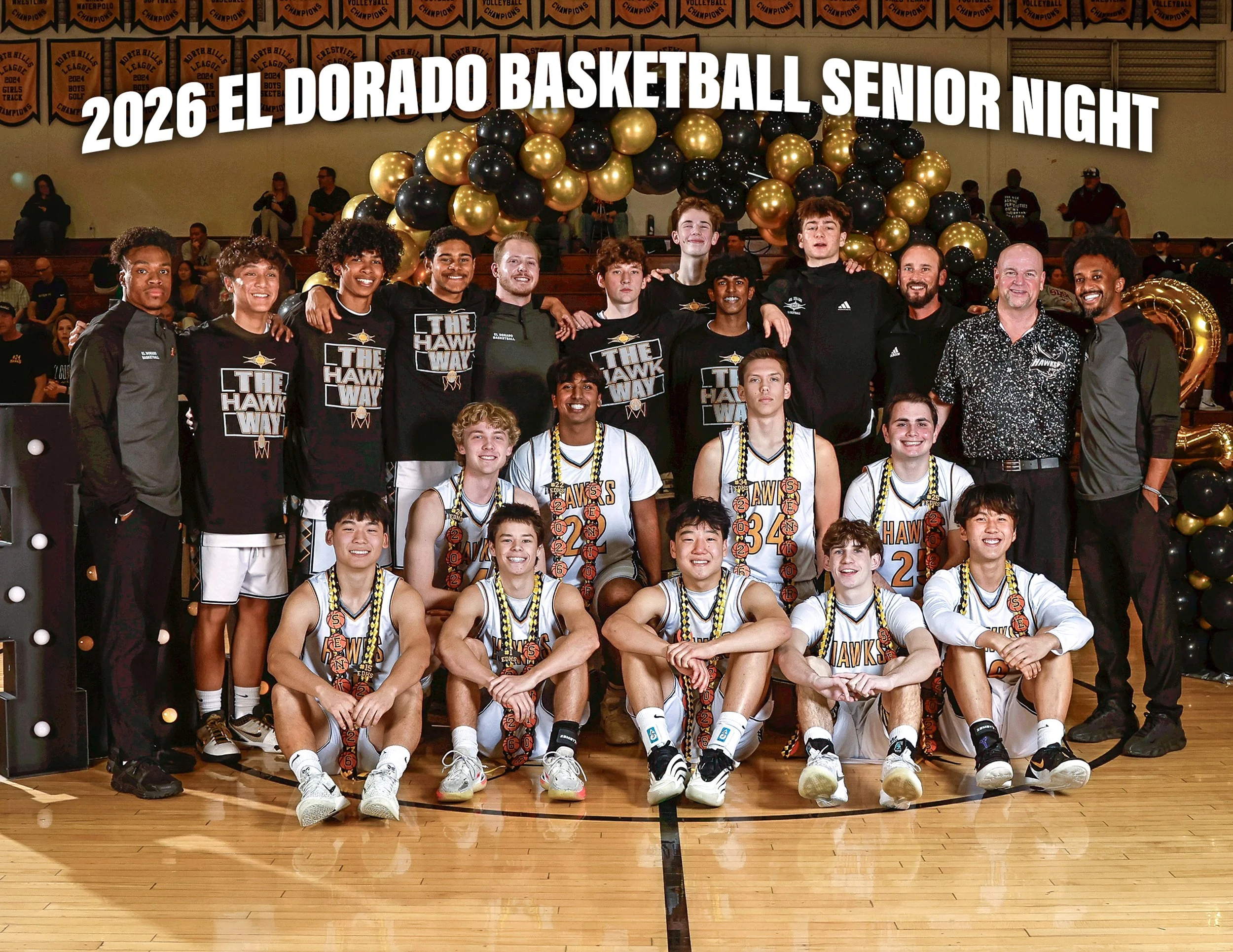 2026 El Dorado Basketball Senior Night M
