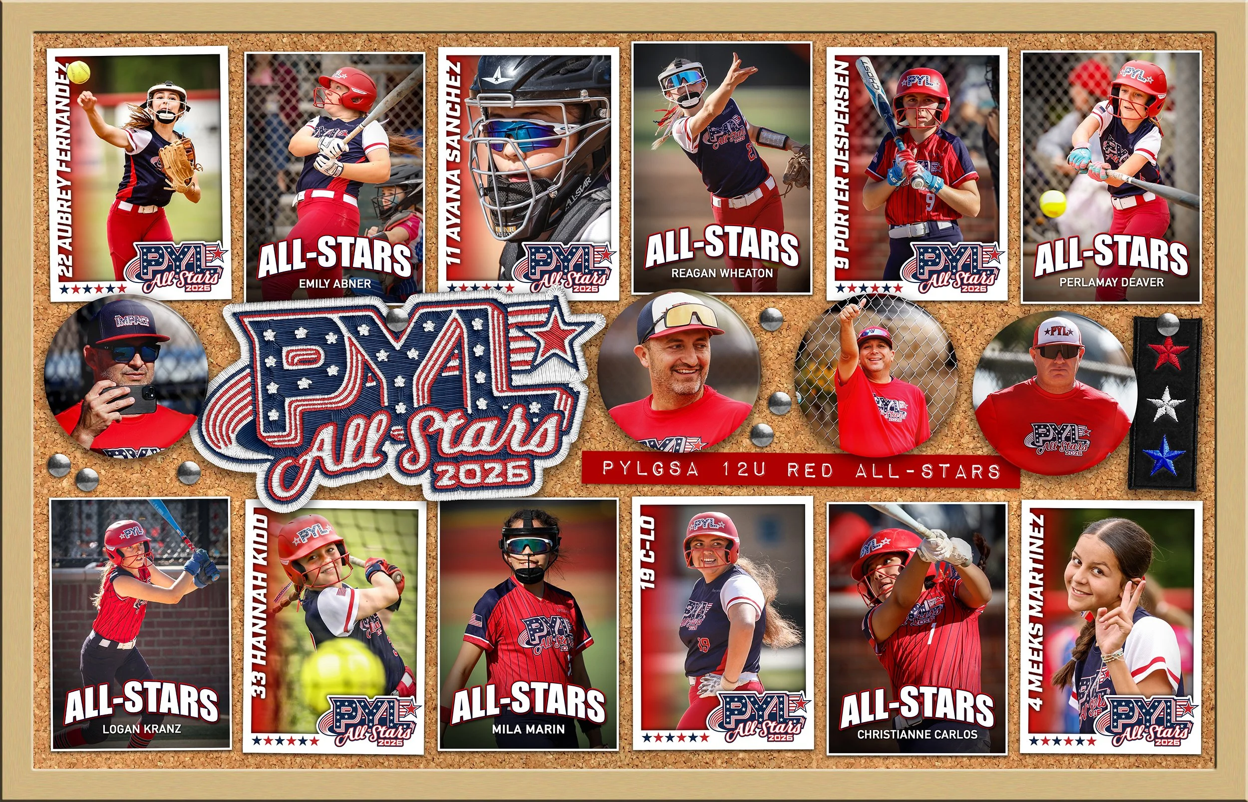 2026 PYLGSA 12U Red All-Stars