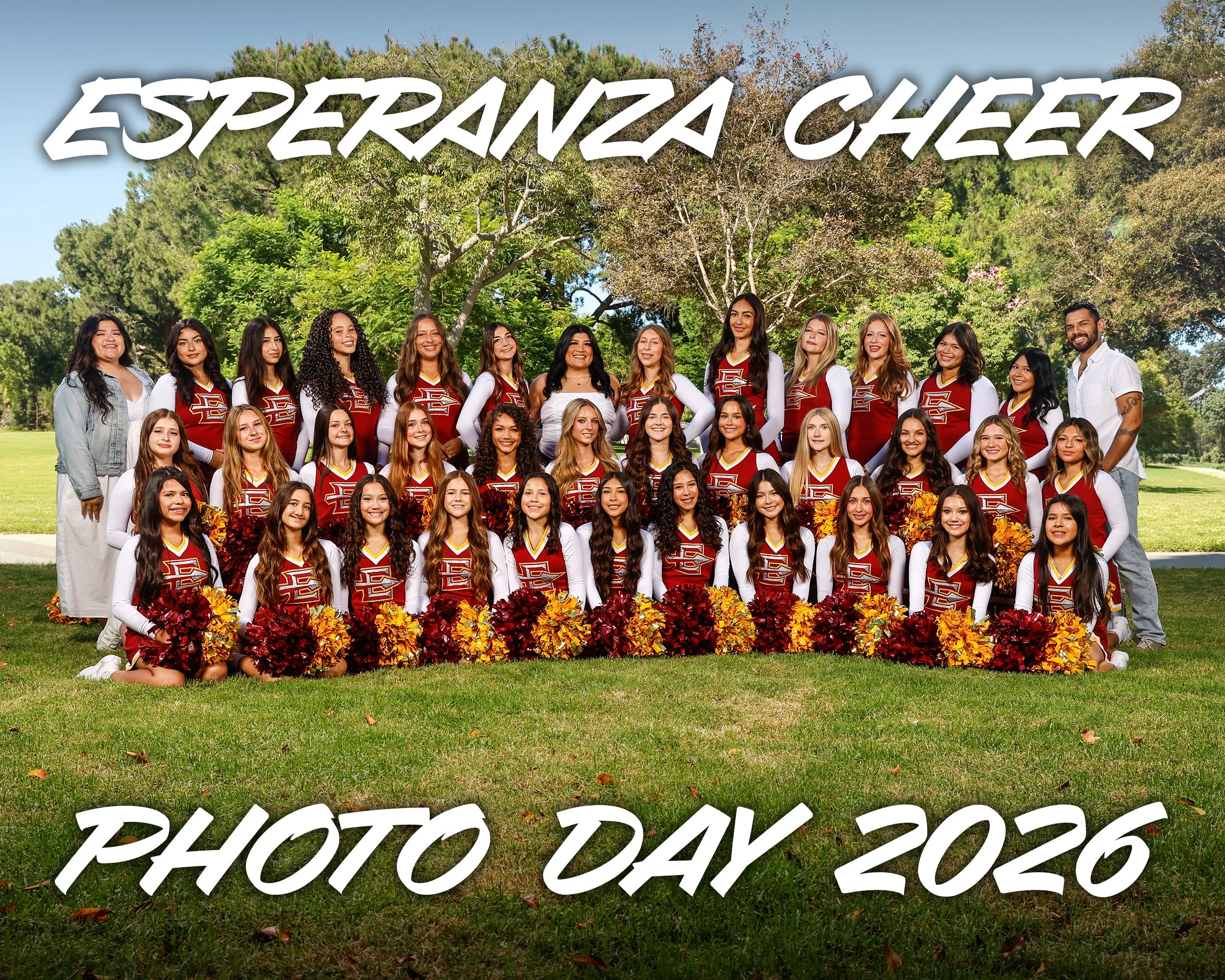 2026 Esperanza Cheer Photo Day