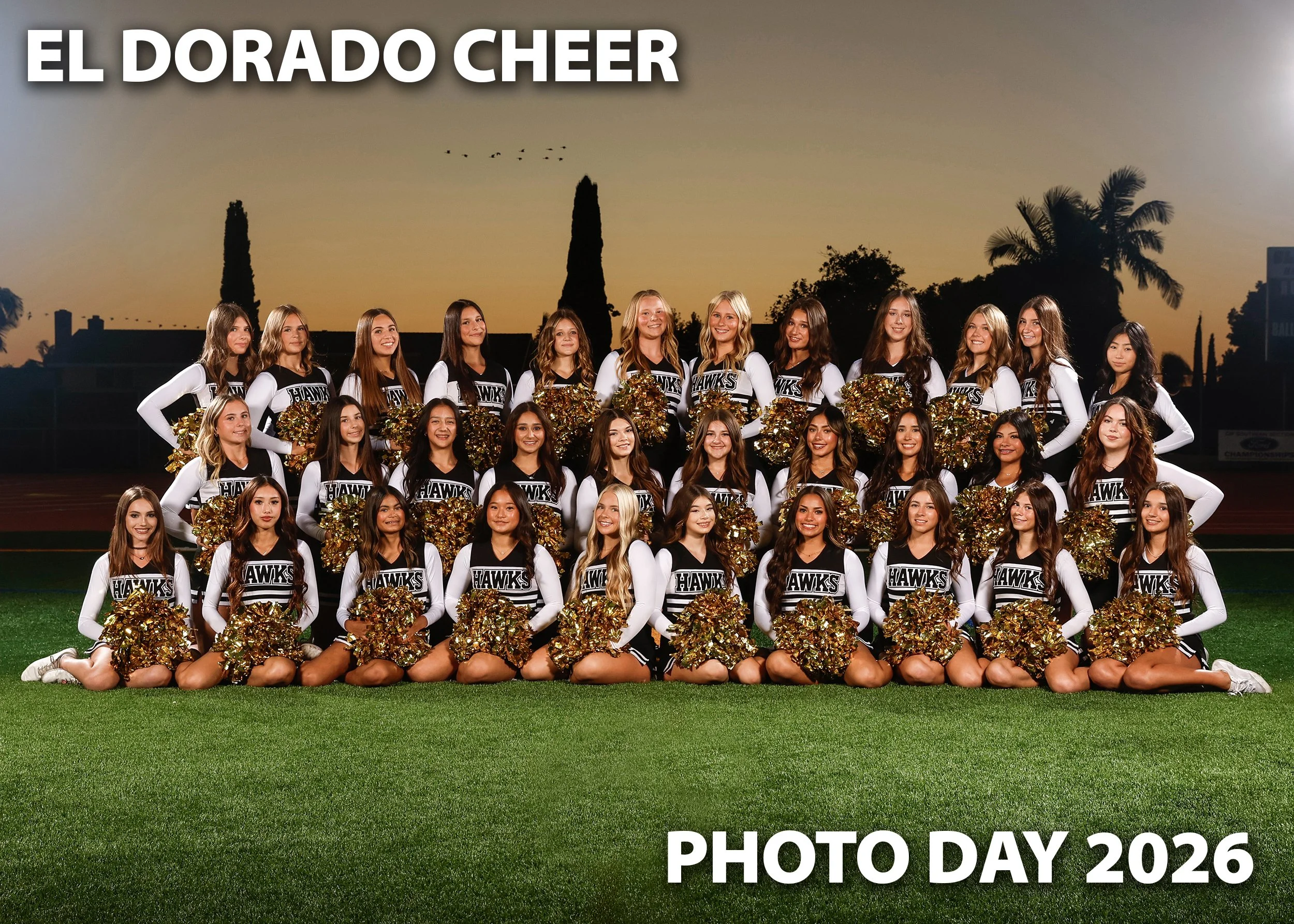 2026 El Dorado Cheer Photo Day