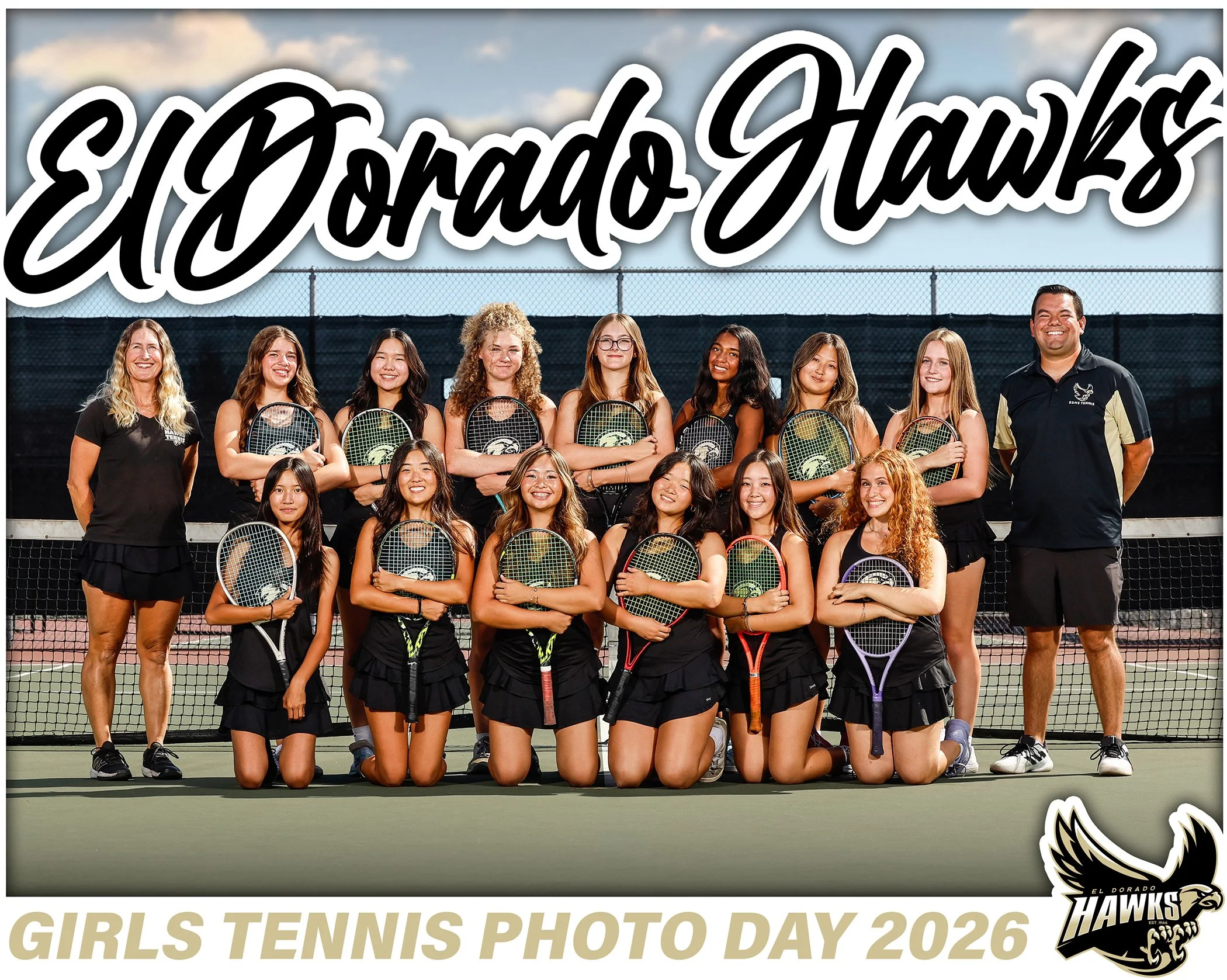 2026 El Dorado Tennis Photo Day W