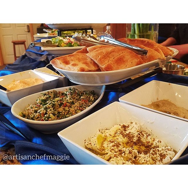 We love fresh Mediteranean flavors!Selection of Greek Dips with Warm Pita
#food #chef #dessert #passedappetizers #horsdoeuvres #chefsofinstagram #catering #privatechef #appetizers #partyplanning #weddingplanning #weddingfood #weddingwyoming #wyomingwedding #lasvegasfood #lasvegaswedding #delicious #handmade #lasvegas #foodie #wyoming #jacksonhole #starvalley #cheflife