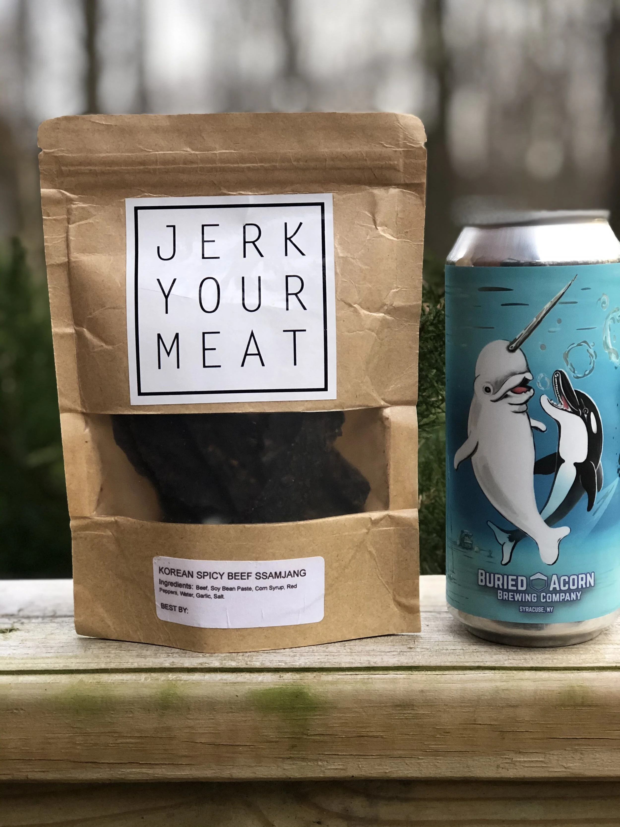 Buried Acorn Brewing Co. Wholphin Loves Narluga New England Style IPA