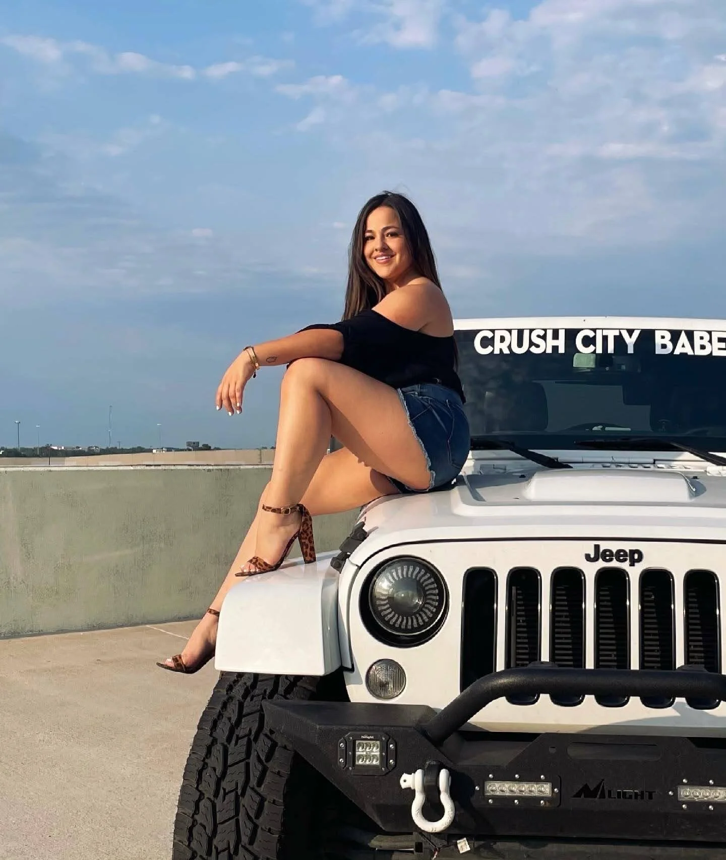 Josie and her POLAR JEEP Special Edition