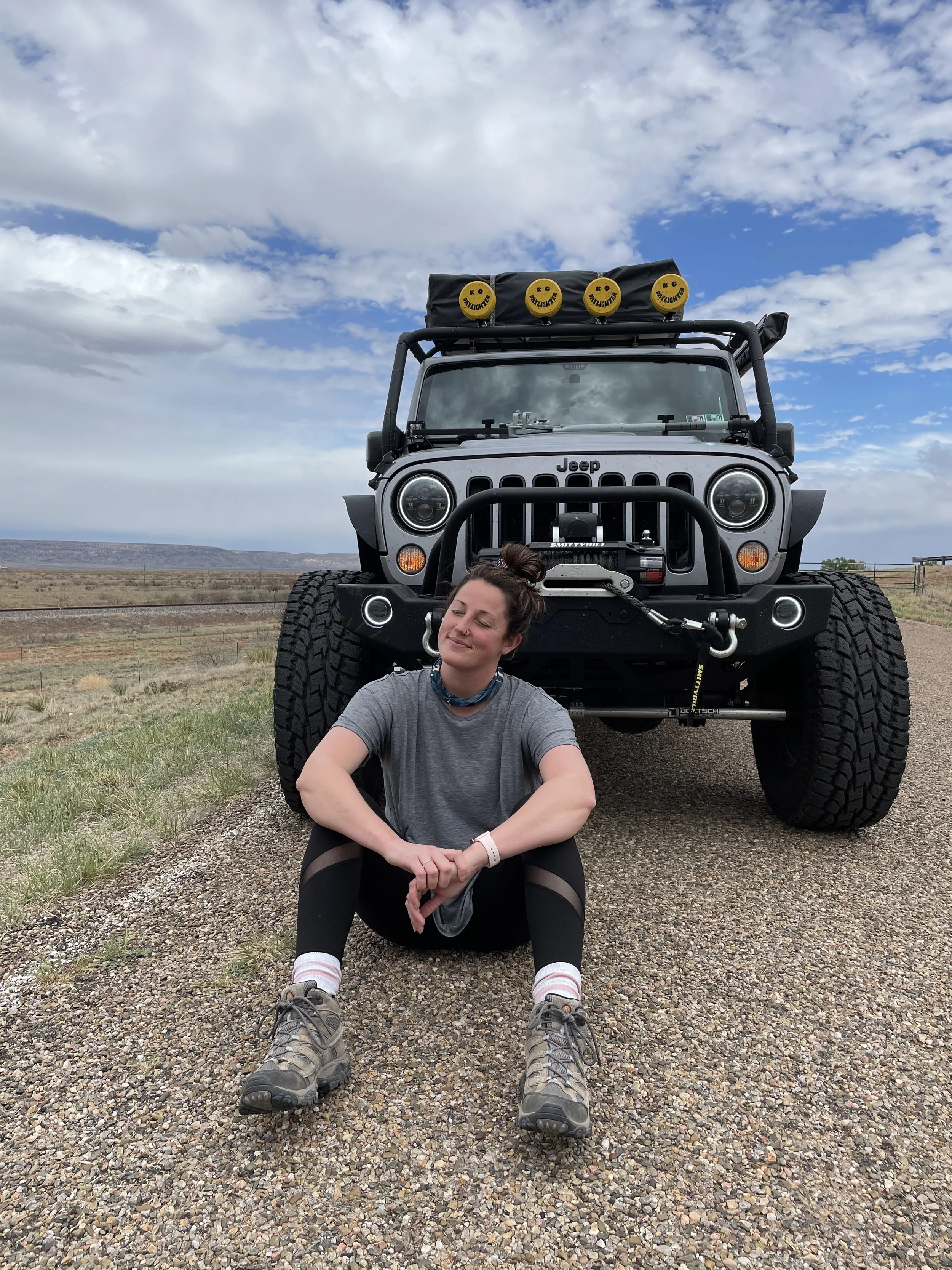 Kristen and her sahara jku meraki