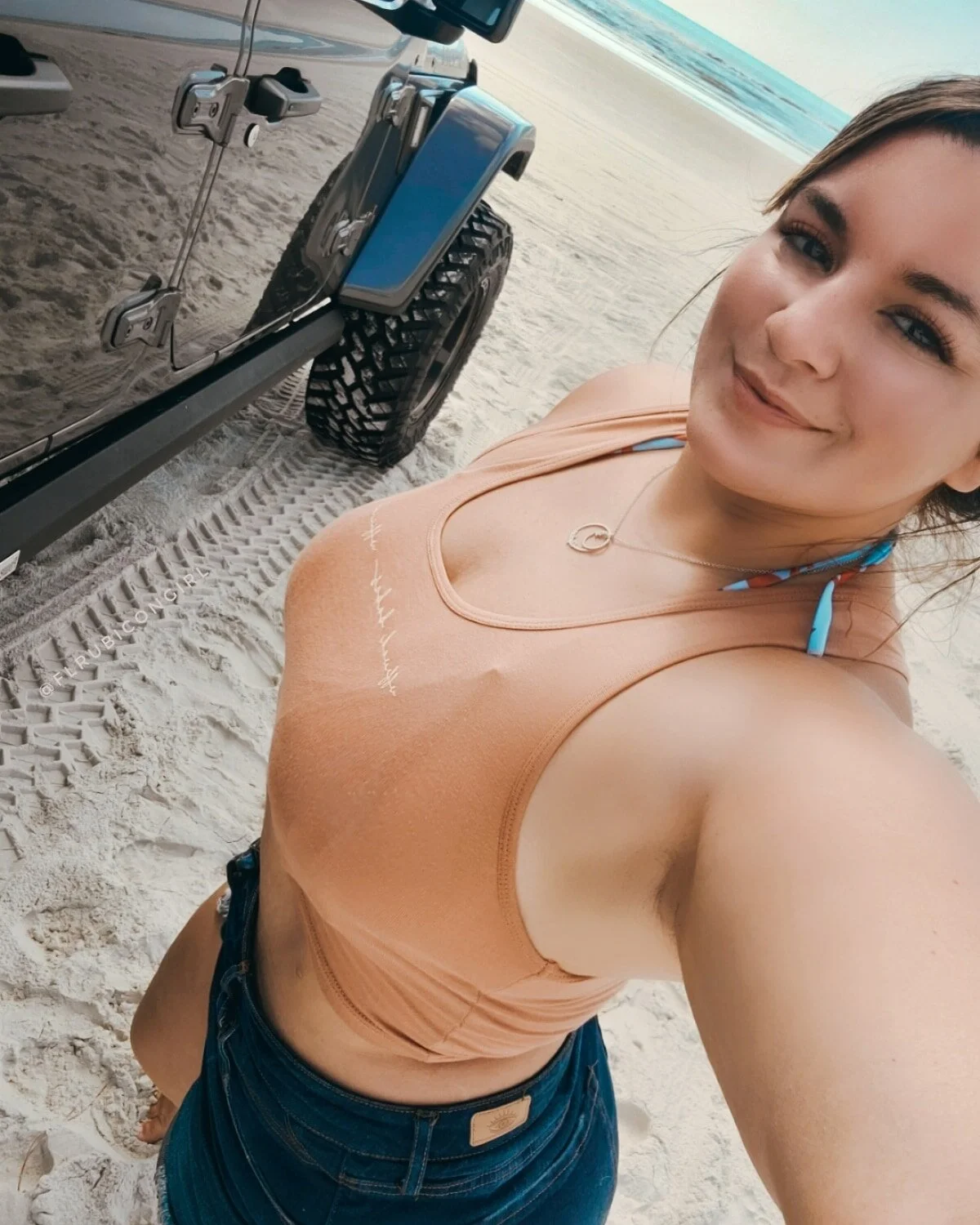 Kaylie and her Makai Rubicon