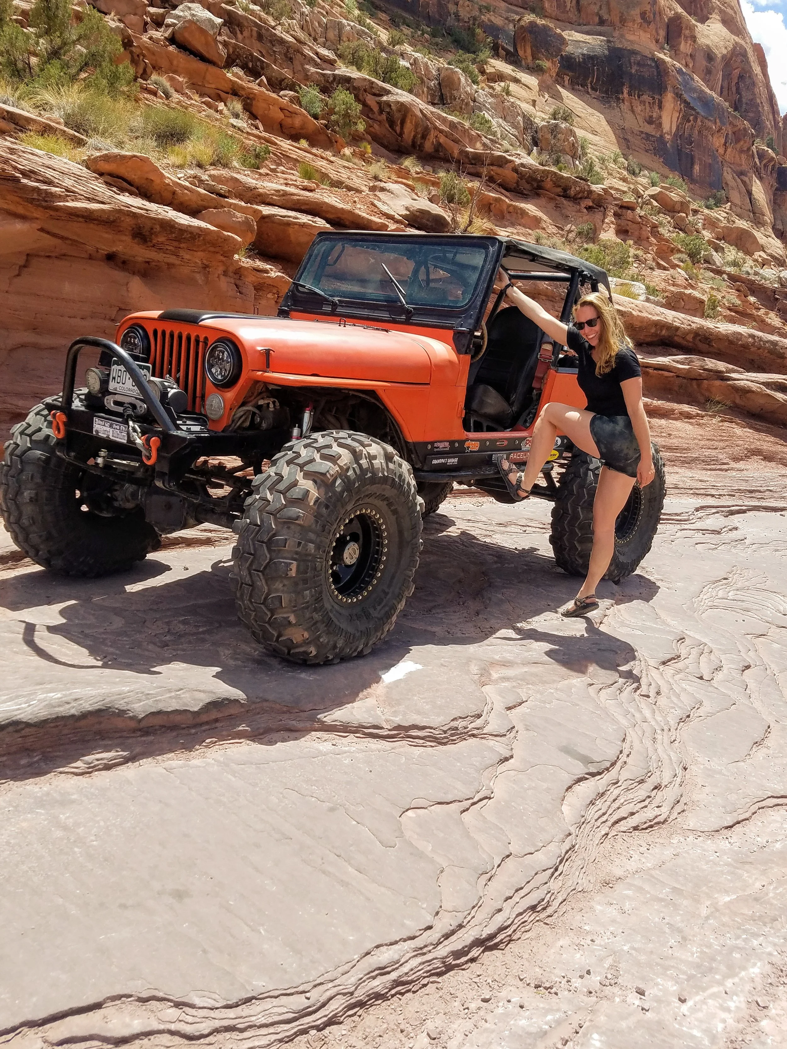 BETHANY and her 1991 YJ Wrangler
