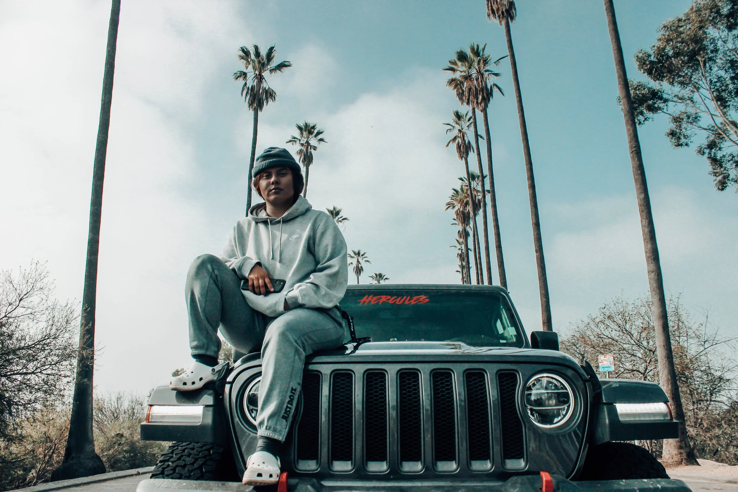 Lyzeth and her 2021 Rubicon