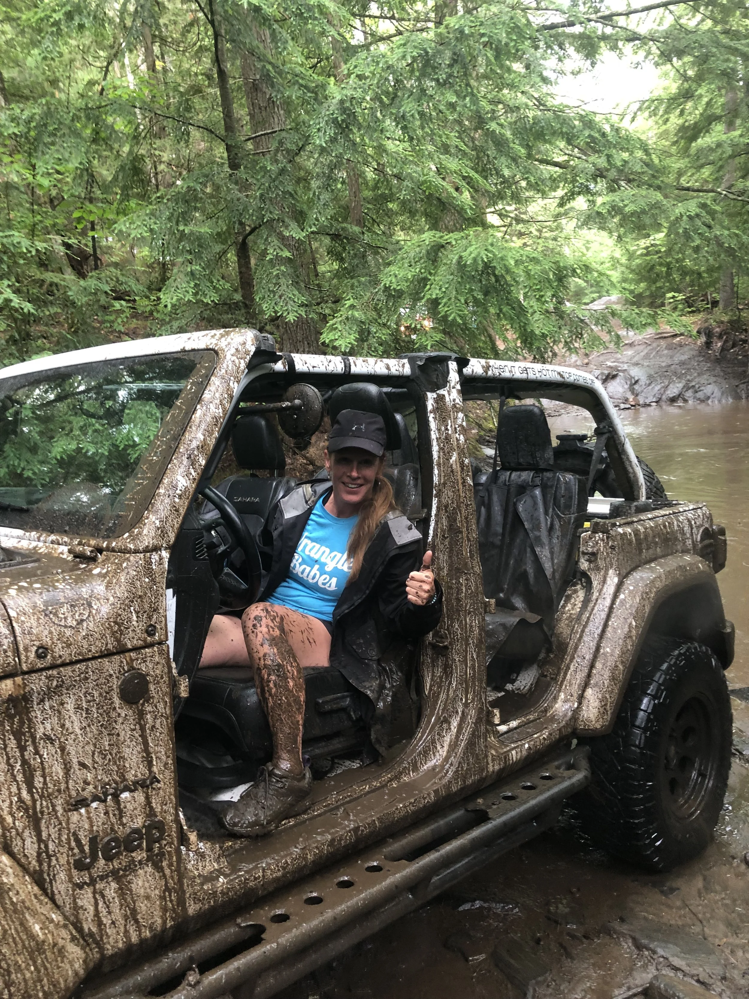 TASHA and Her Justa Jeep Girl
