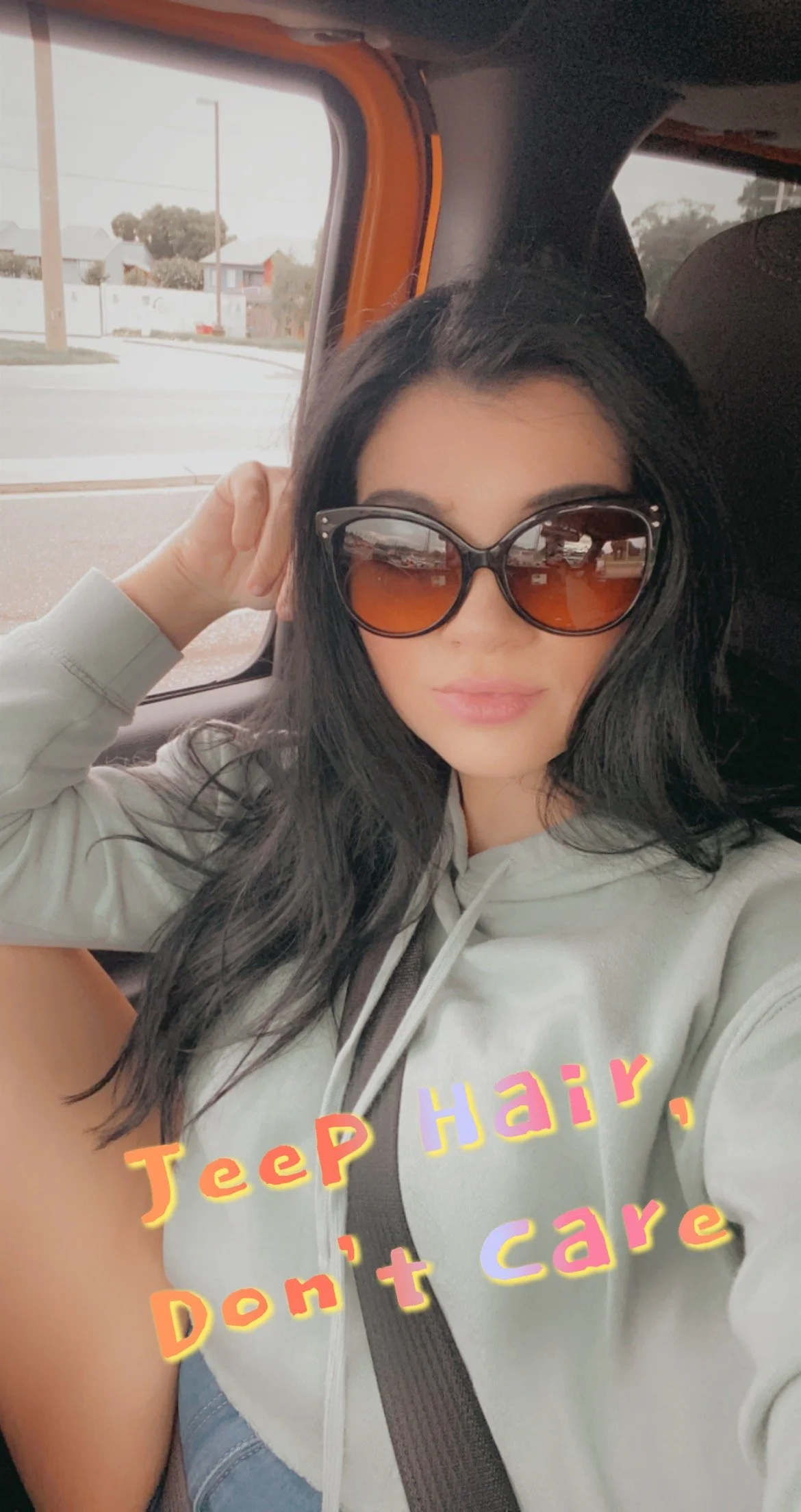 Madison and her Wrangler Sport Nacho