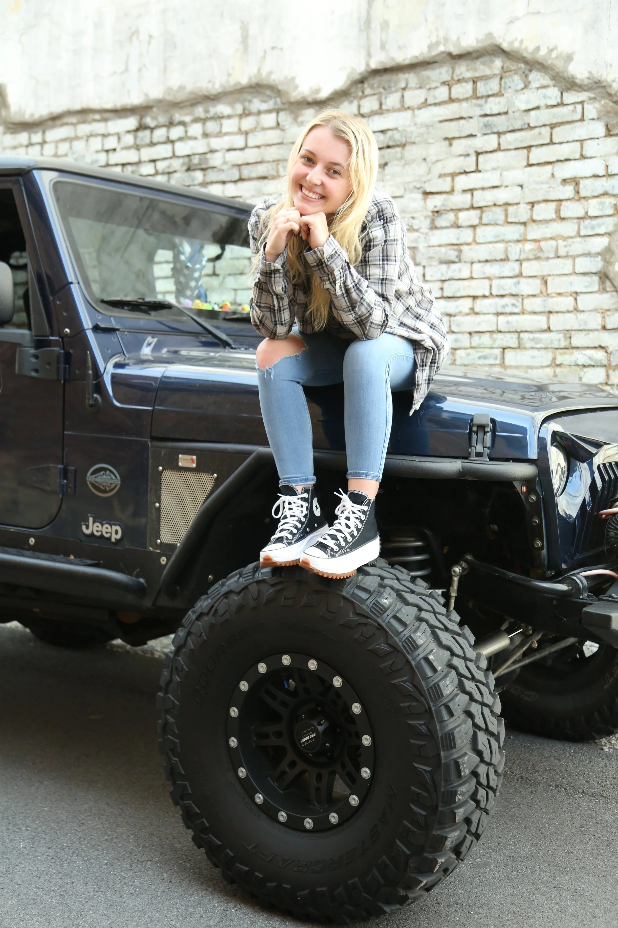 SHELBY and her T J  Tesseract