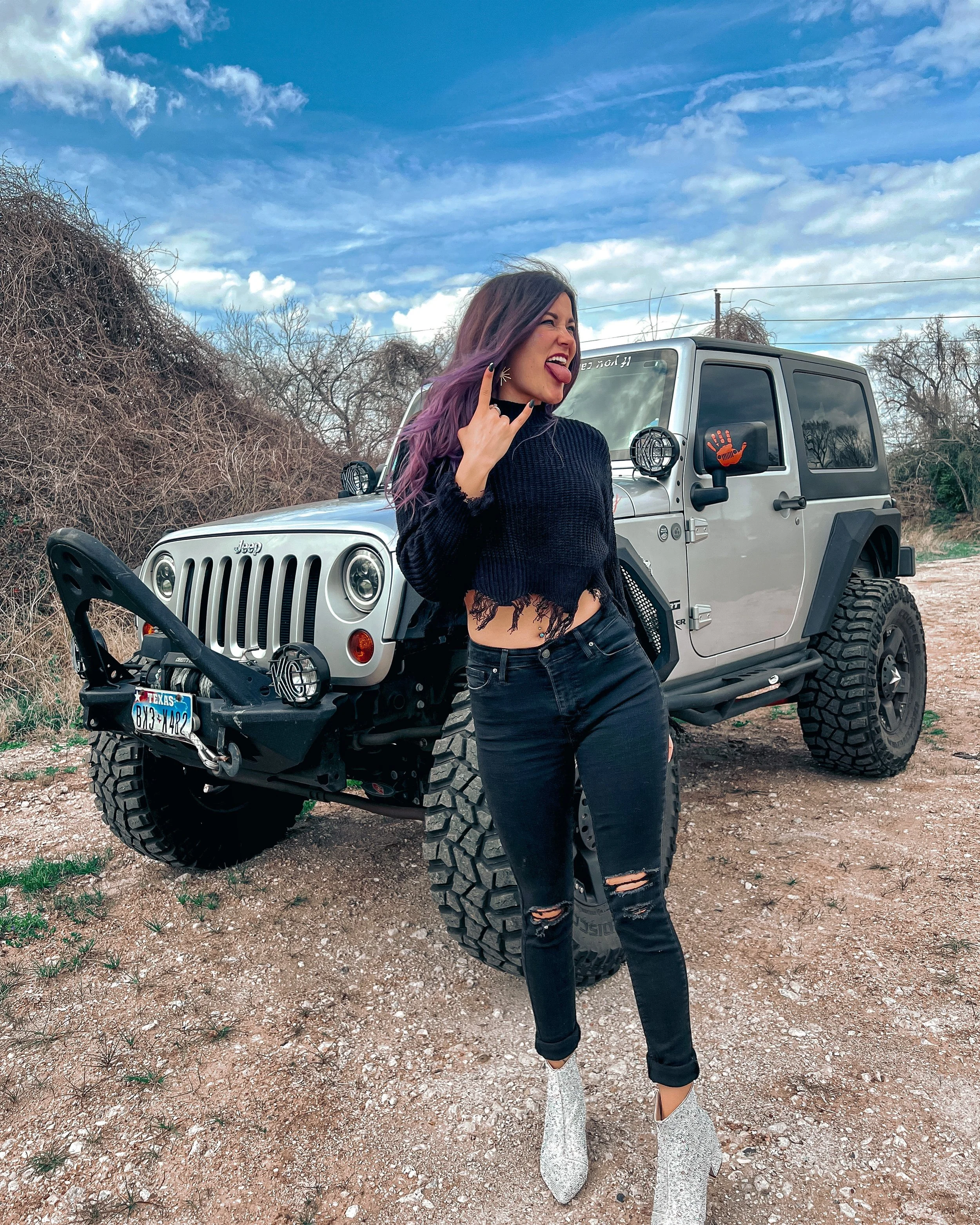 Jessica and her Pippey JK