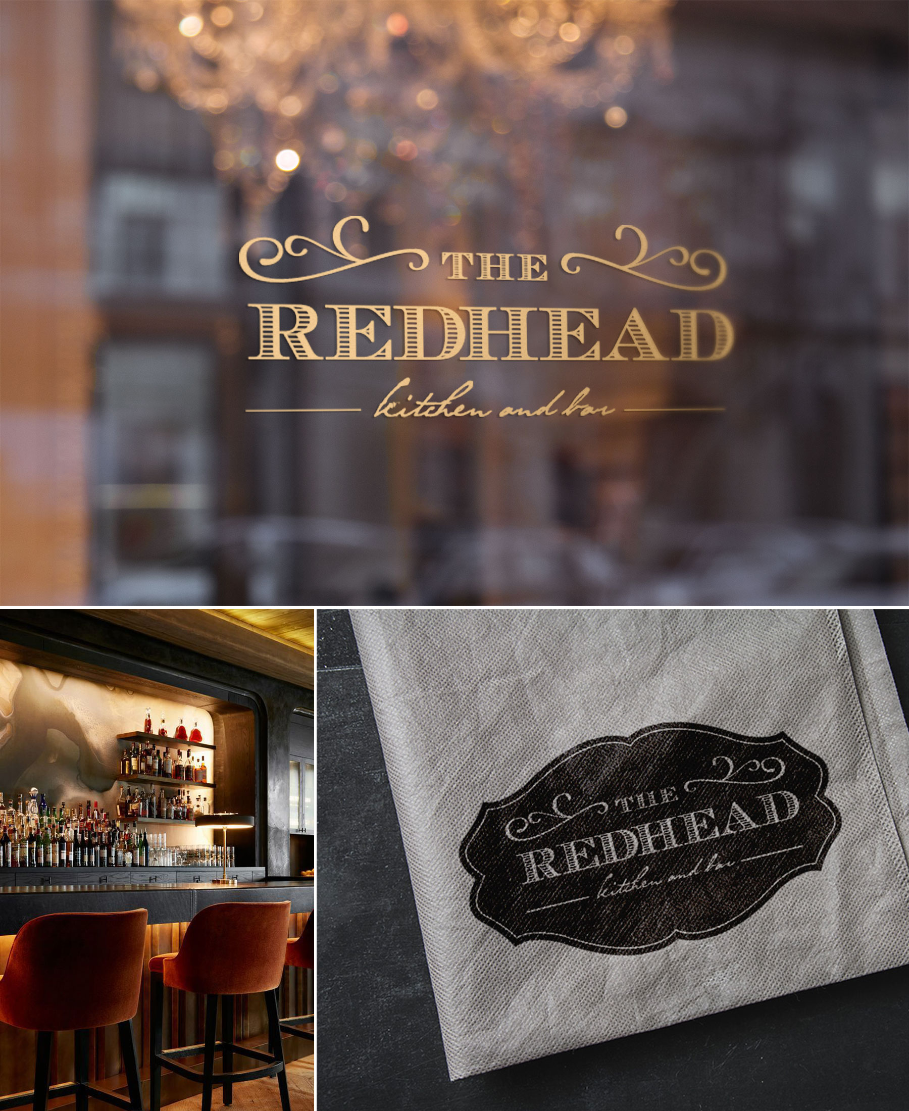 Image result for The Redhead Restaurant Branding and Identity Design