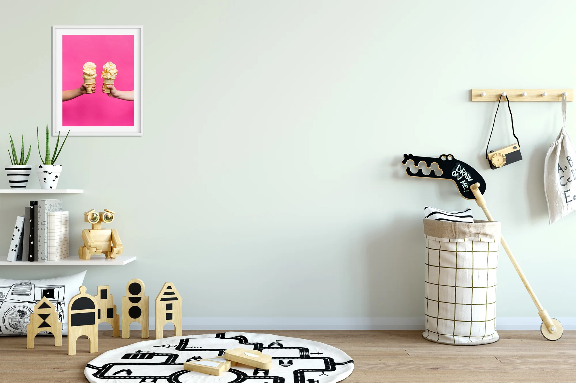 ice-cream-on-pink-childrens-wall-art.jpg