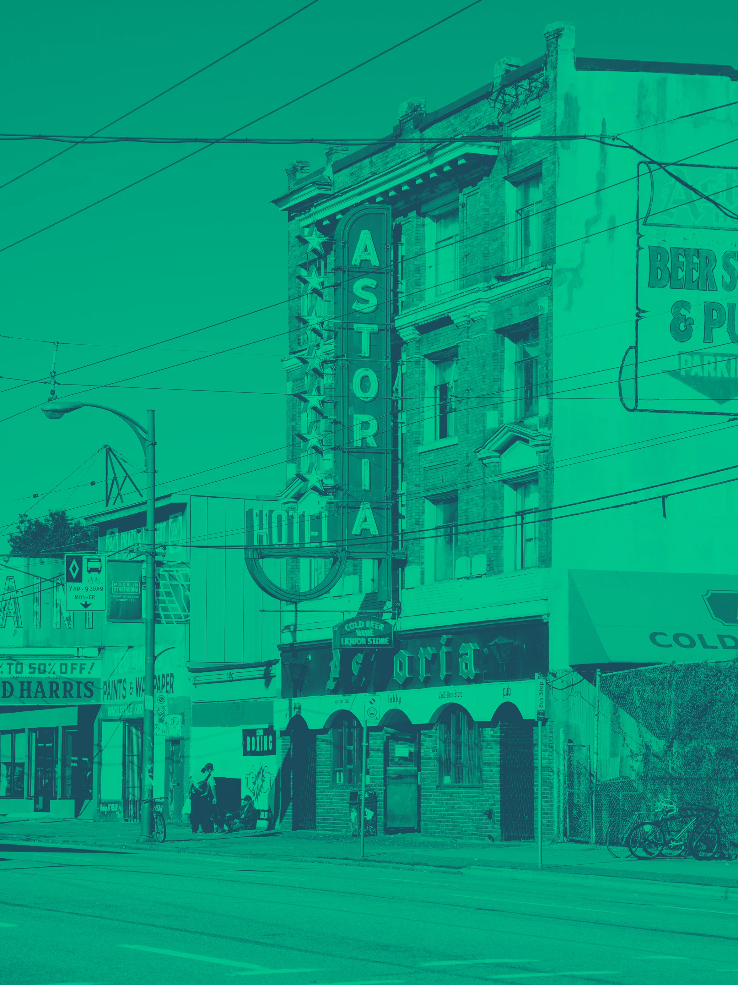 Strathcona community—work extended through contract with exchange: inner city