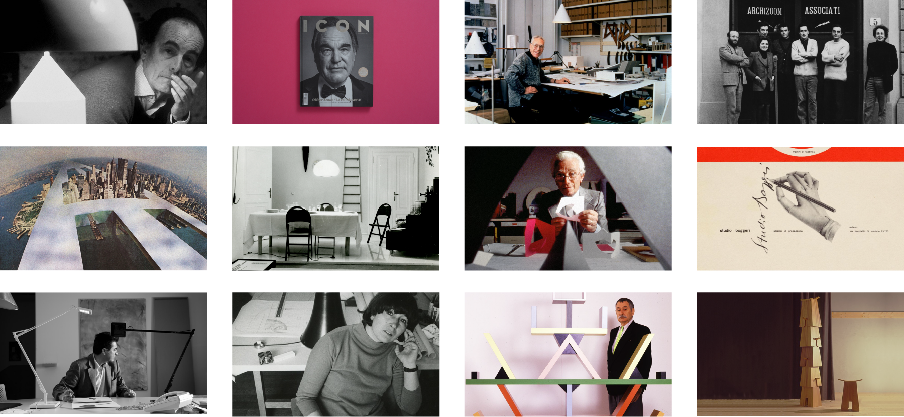 Some of the external images used in the italiaDesign films