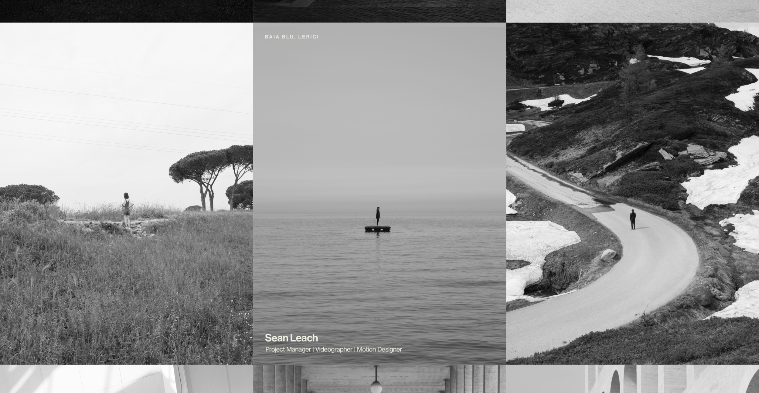 initial mockup of Credits page