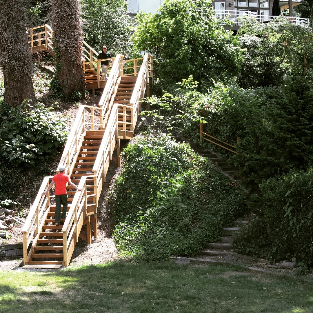 Lake Sammamish Beach Access Stairs