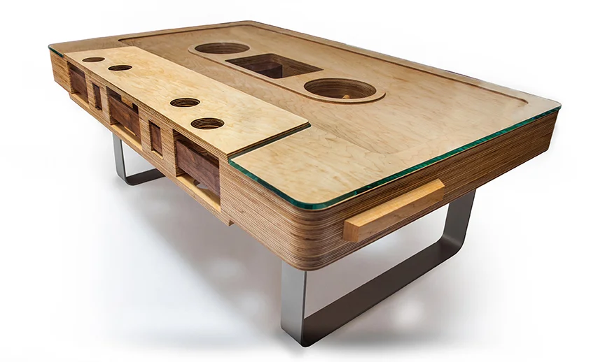 Mixtape Table -&nbsp;jeffskierkadesigns.com