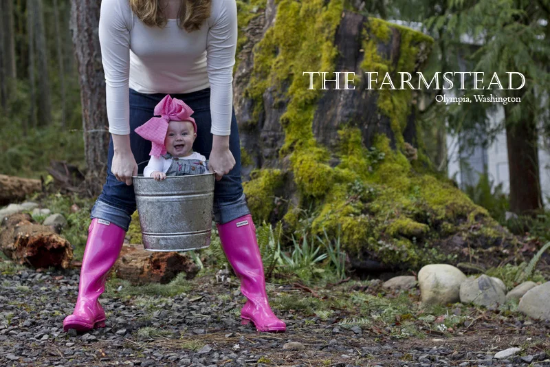 Our youngest Farmstead visitor: Meet Aoife.