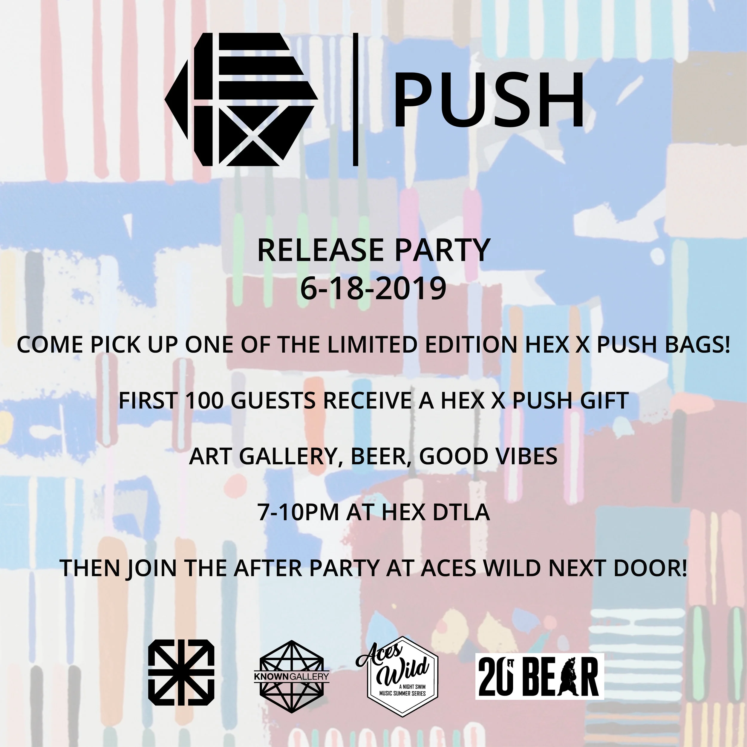 PUSH X HEX Release Party