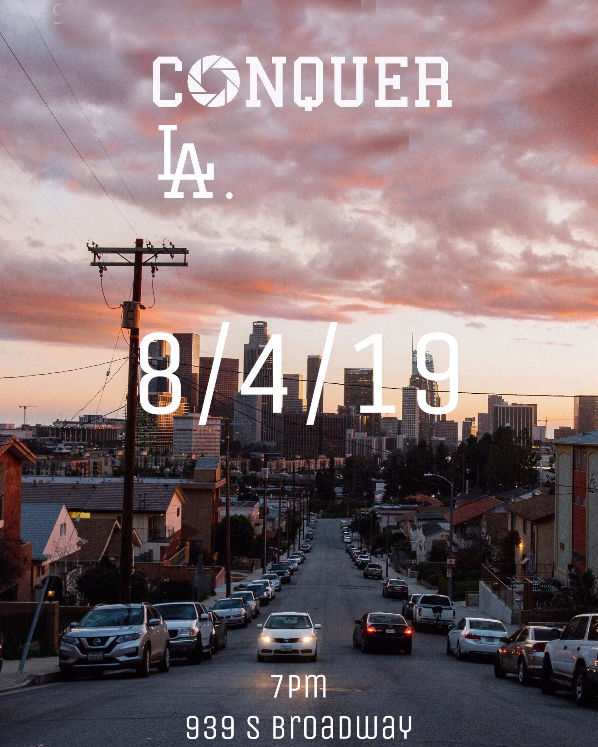 @Conquer_LA Street Meet/Walk