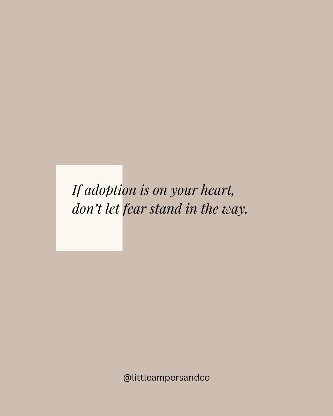 Here&rsquo;s to walking by faith in 2025.💃
If you&rsquo;ve grown your family through adoption, would you drop a word of encouragement in the comments for others just beginning the journey?