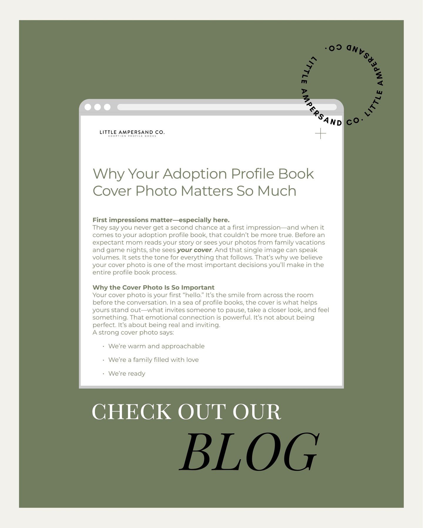 📷 Planning your profile book? Let&rsquo;s talk about the one photo that deserves extra attention: your cover.

It might be tempting to choose that perfect beach pic&hellip; but here&rsquo;s the truth:
🚫 Sunglasses hide your eyes
🚫 Landscape orient