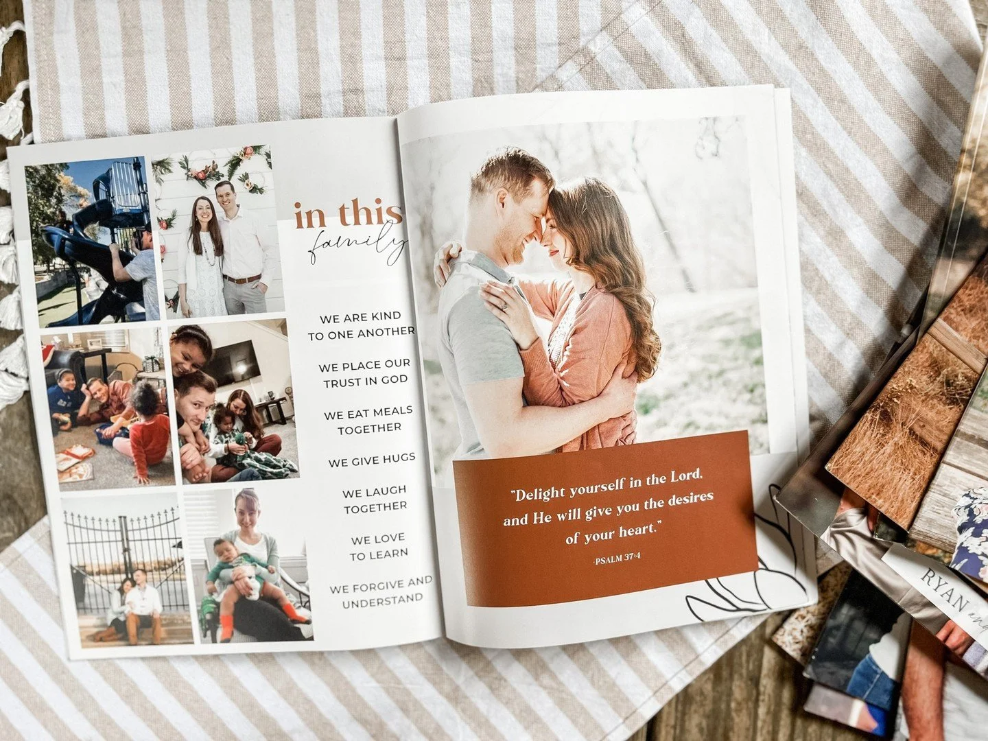 We love when families include the &ldquo;In This Family&rdquo; page in their Adoption Profile Book! 📘 It feels so personal and gives expectant moms a glimpse into your core values and sweet traditions. In honor of the Christmas season, we&rsquo;d lo