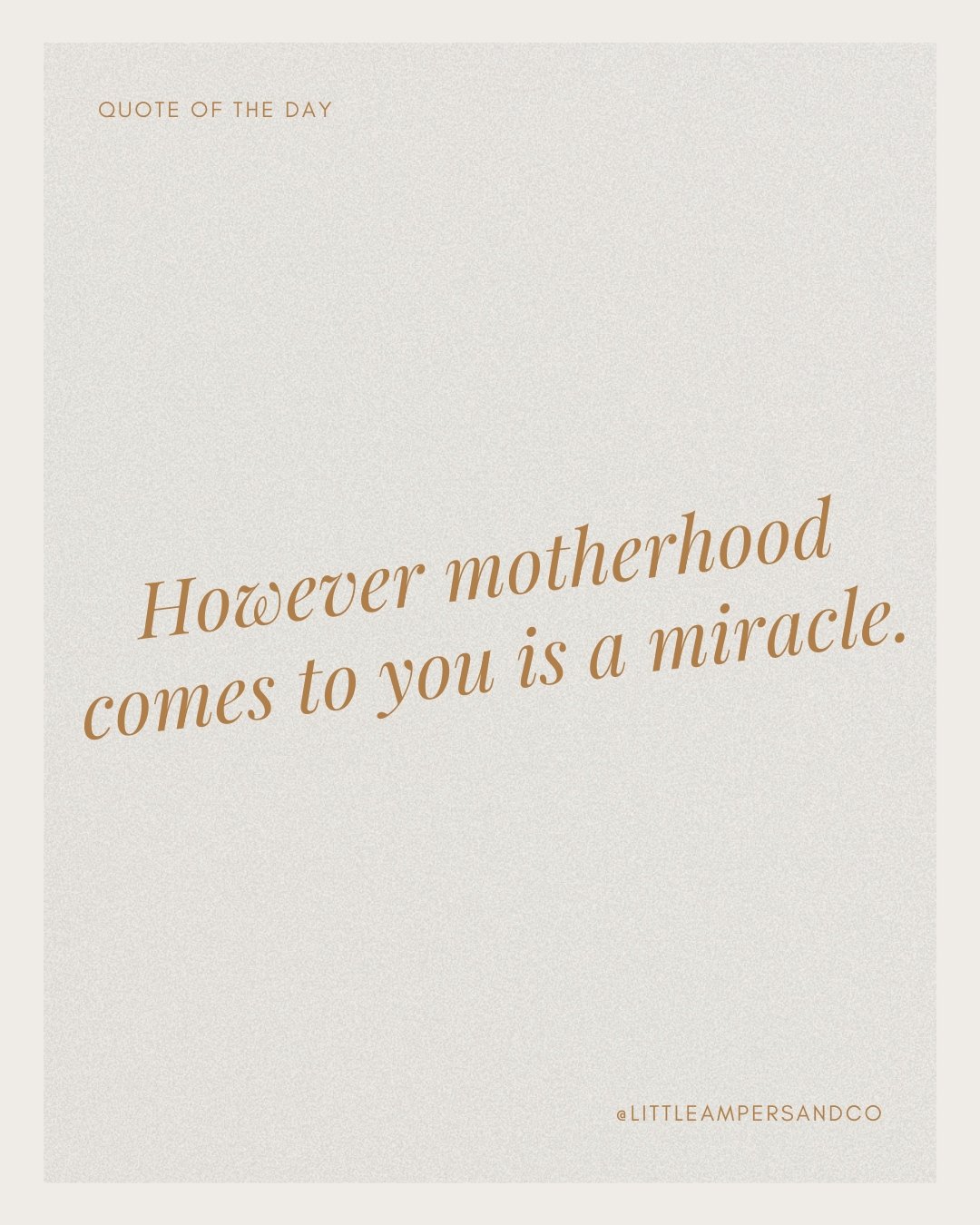 Social media can have it's downfalls for sure, but one thing we love about it is how we can connect with so many moms and mothers-to-be in the same place. 😇 Will you comment below with where you're from and what your journey to motherhood has looked