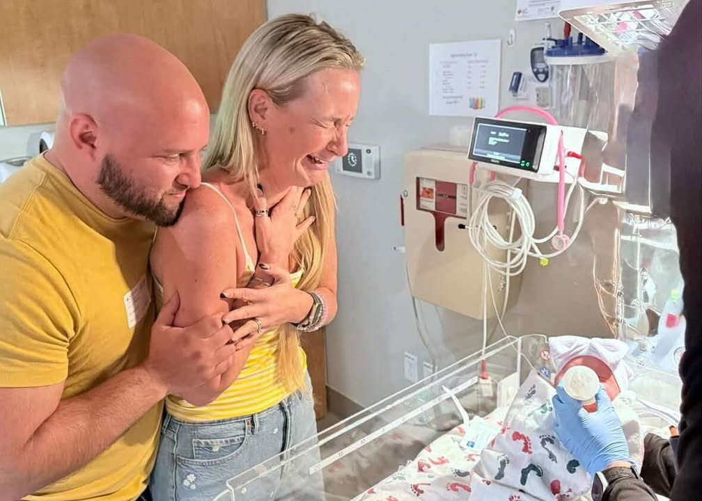 ☀️PART 3: Meeting Sunny☀️
"Everything changed in October 2025. We presented to an expectant birth mom and were honored to be chosen on October 6. Just one week later, on October 13, we received the call that baby girl was arriving five weeks ear