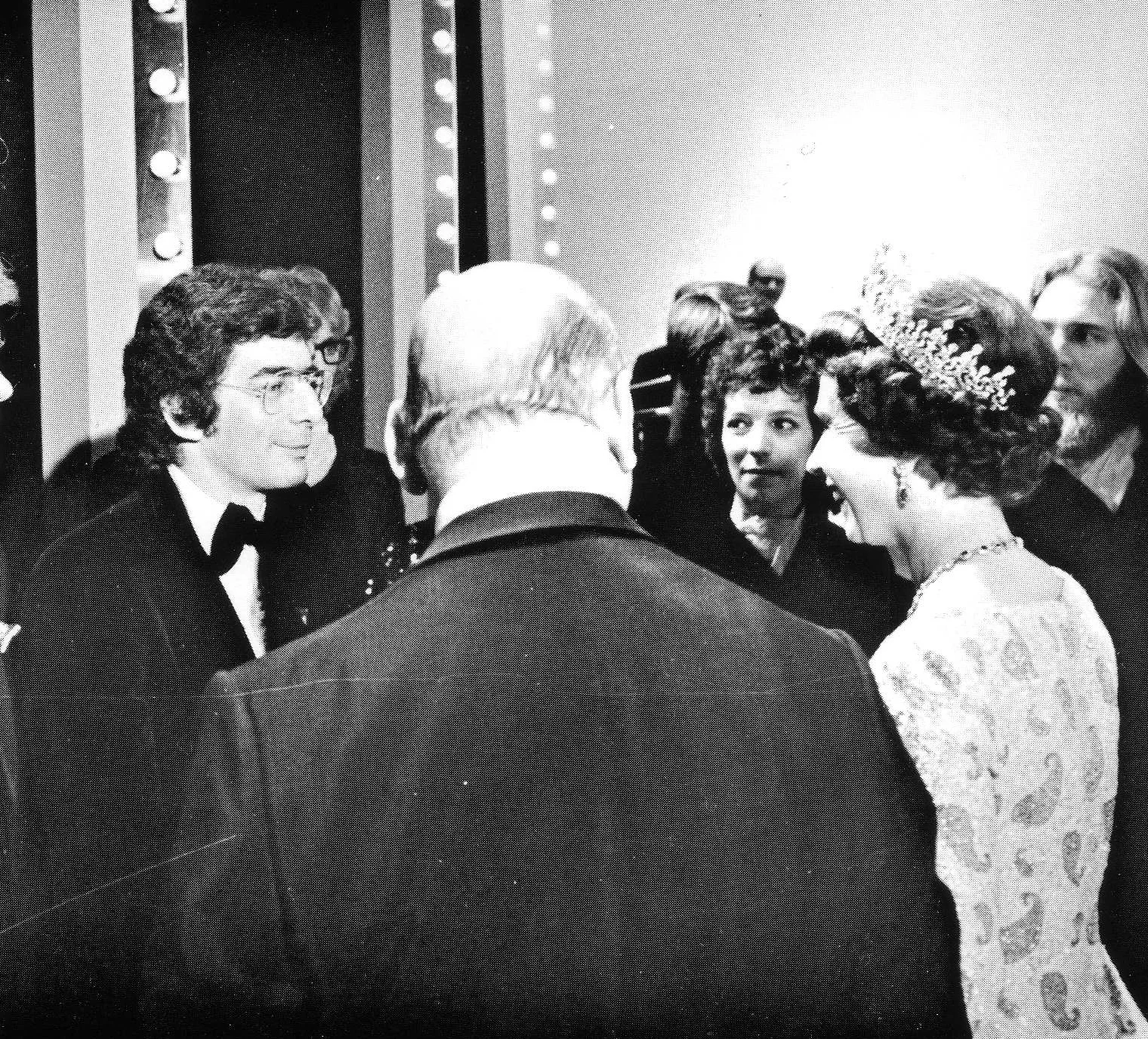 With Queen Elizabeth II