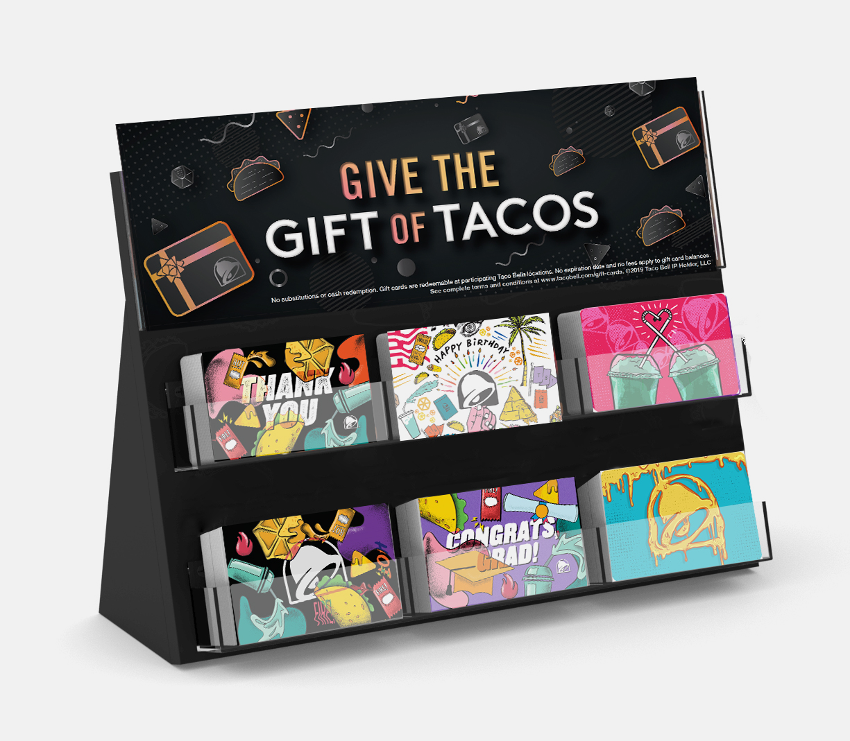 Gift Cards Taco Bell Design