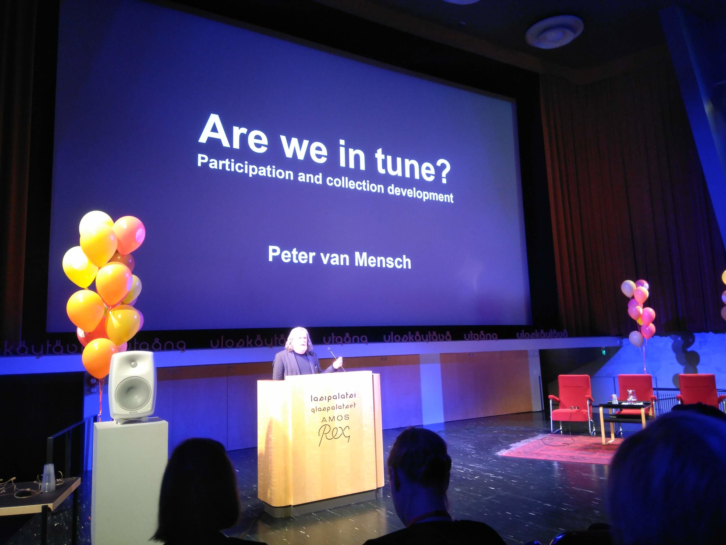 Peter van Mensch Teemapäivillä 2018 (Kuva: Eero Ehanti)