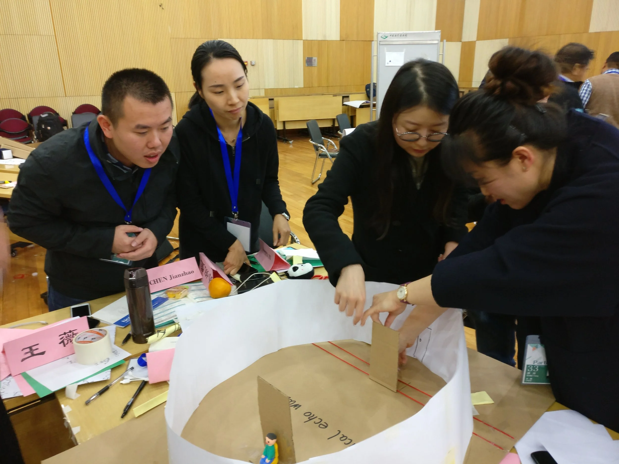 Prototyping was an essential part of the program.