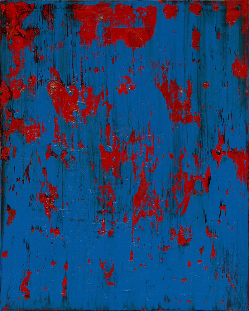 流星雨 黃騰輝 複合媒材 2017 65x53cm