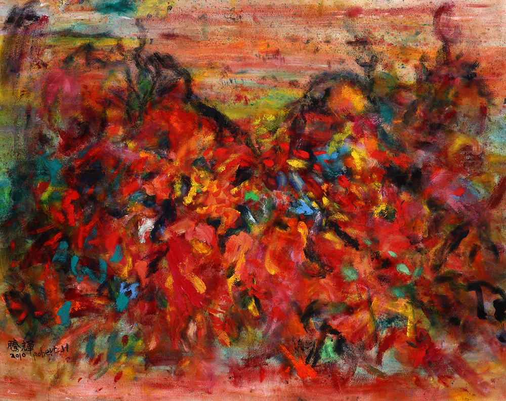 33滿山玫瑰園(128x104cm)_2010.jpg