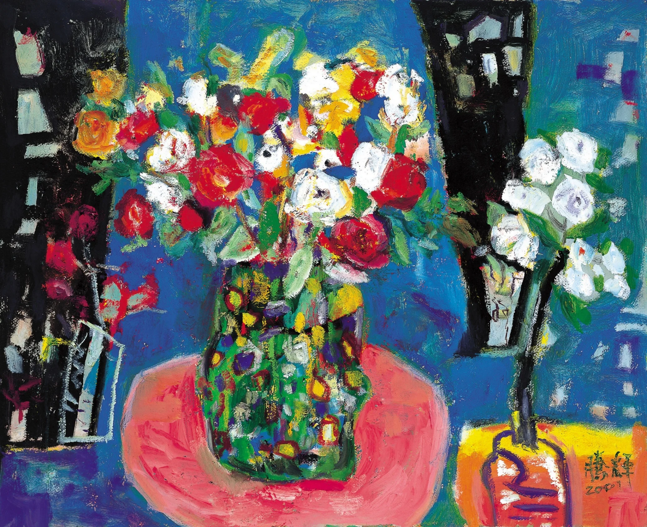 2001夢幻玫瑰情80x65cm.jpg