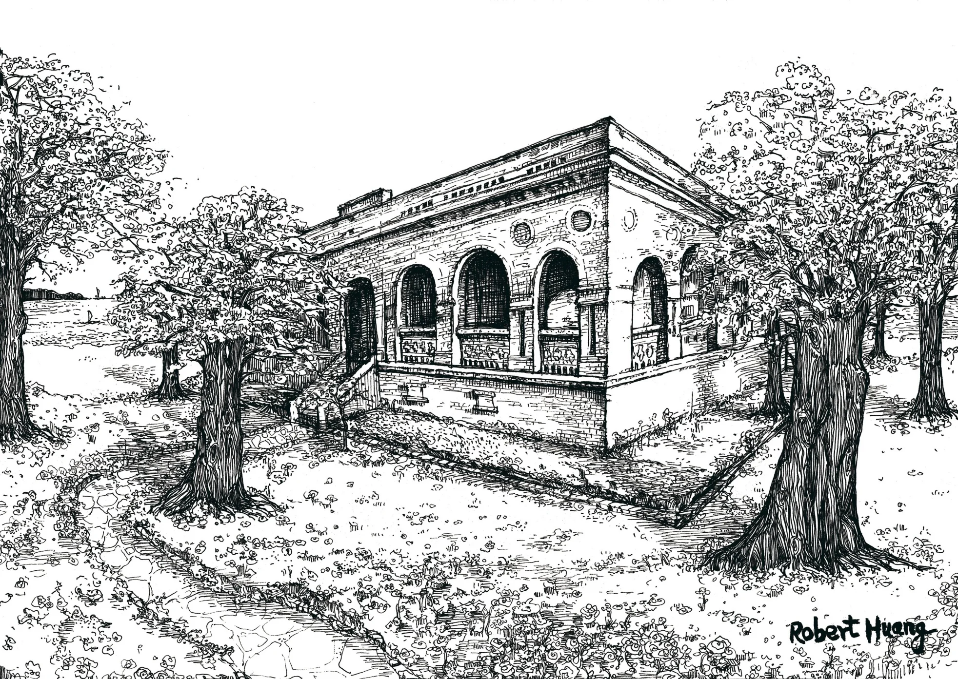 2005 (3) 打狗英國領事館(鋼筆)_39.3x27.3cm.jpg